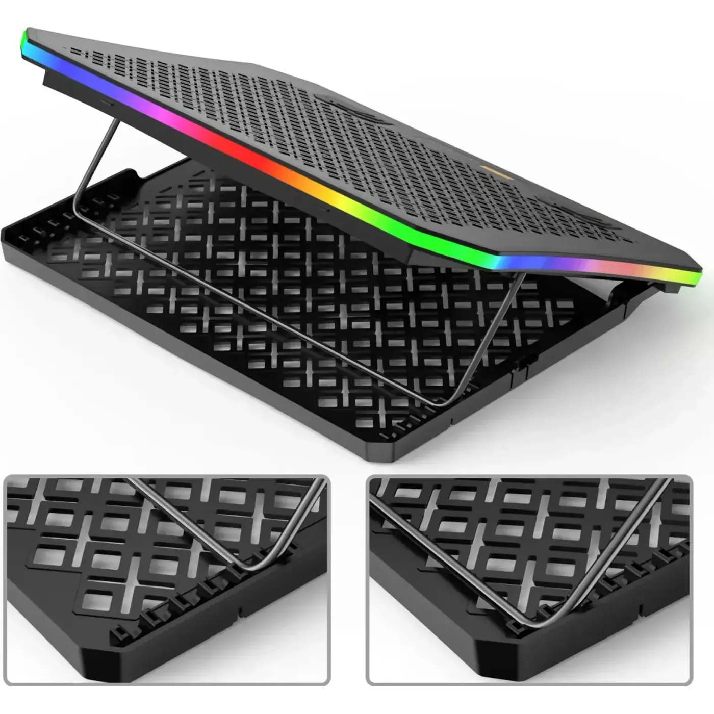 BX-CP02G RGB Aydınlatmalı Gaming Notebook Soğutucu — görsel 5