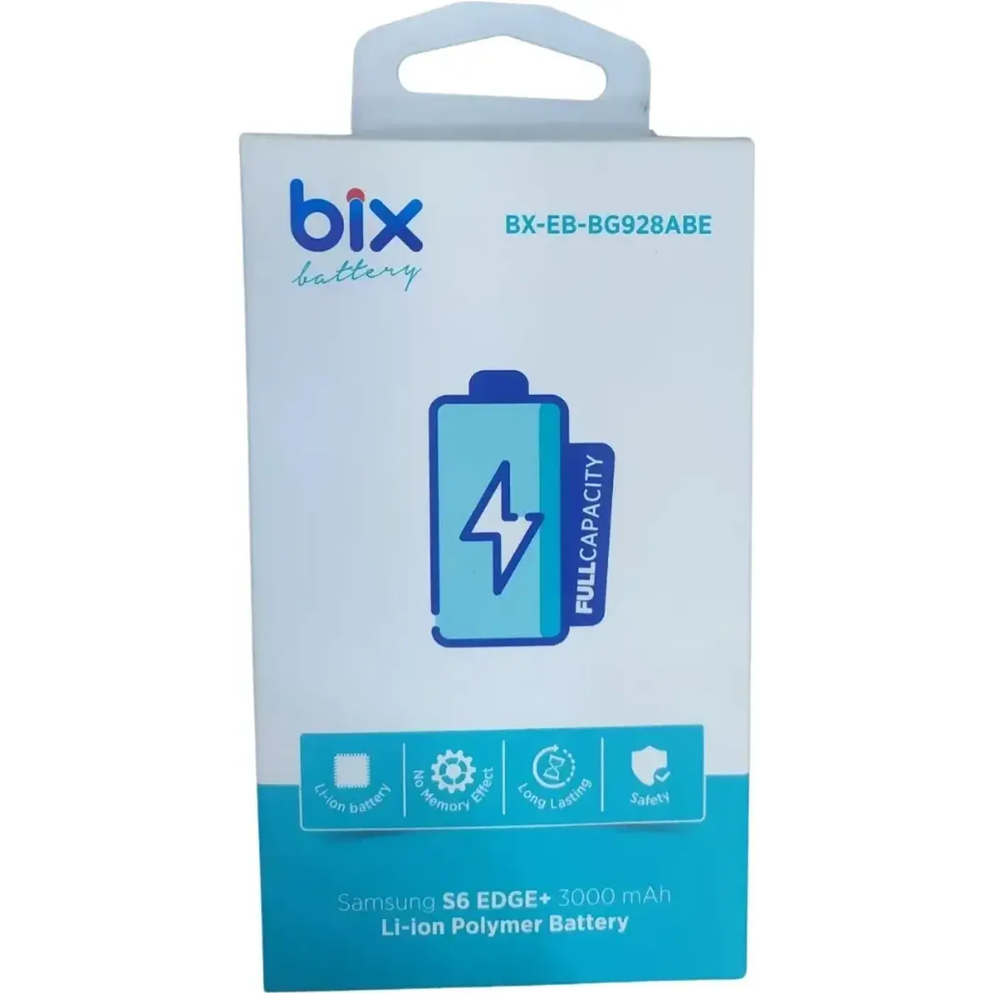 Bix Samsung Galaxy S6 Edge+ için 3000mAh Batarya