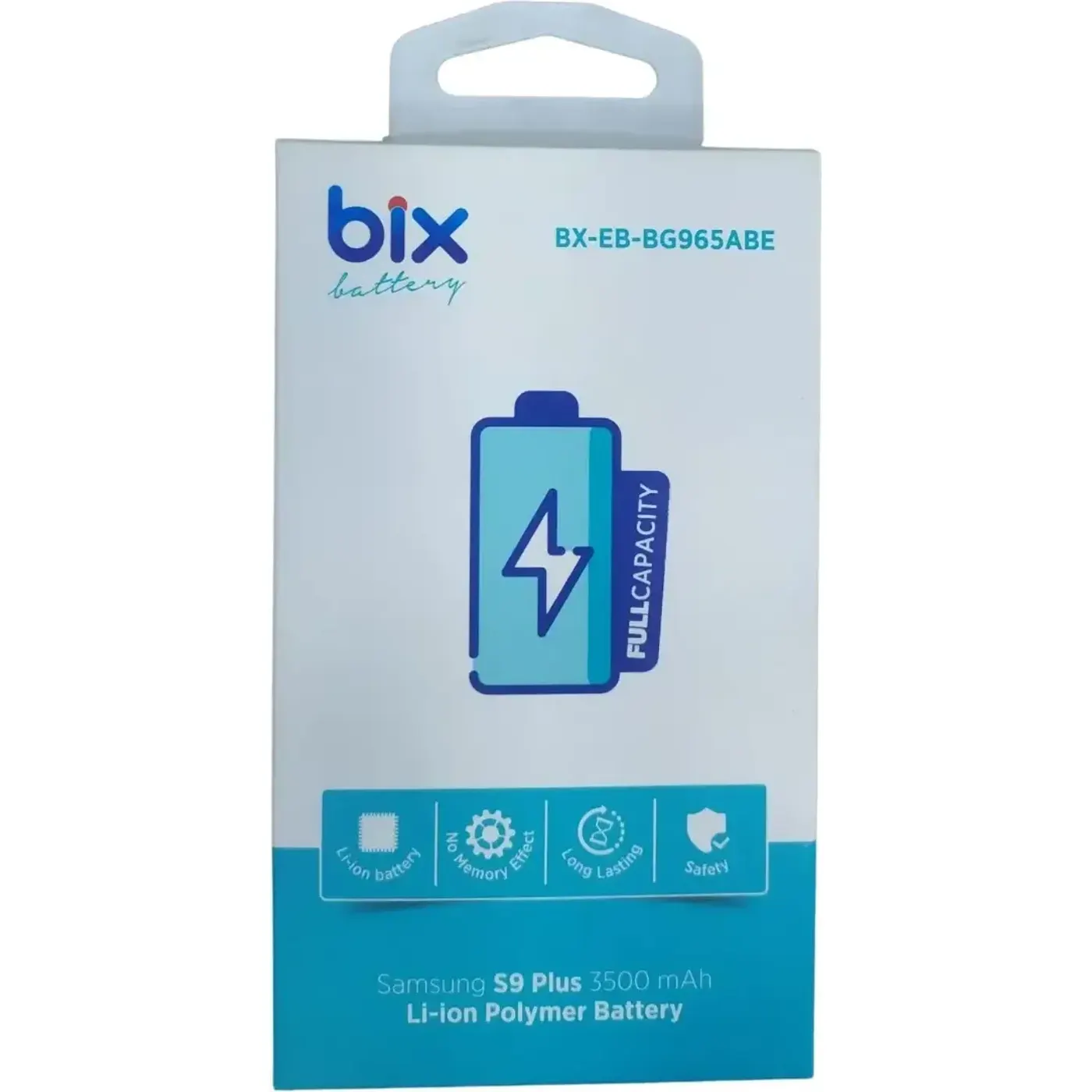 Bix Samsung Galaxy S9 Plus için 3500mAh Batarya