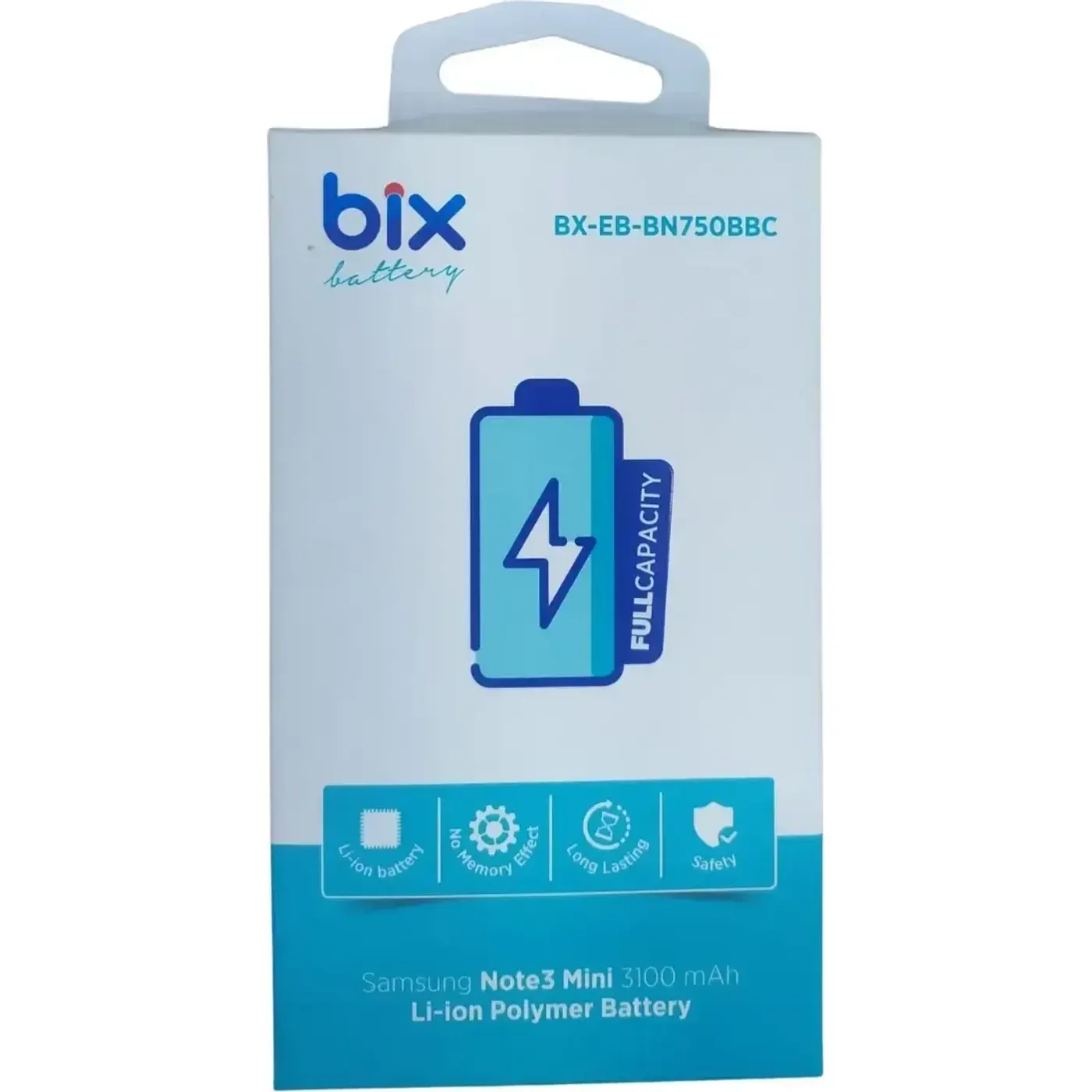 Bix Samsung Galaxy Note3 Mini için 3100mAh Batarya