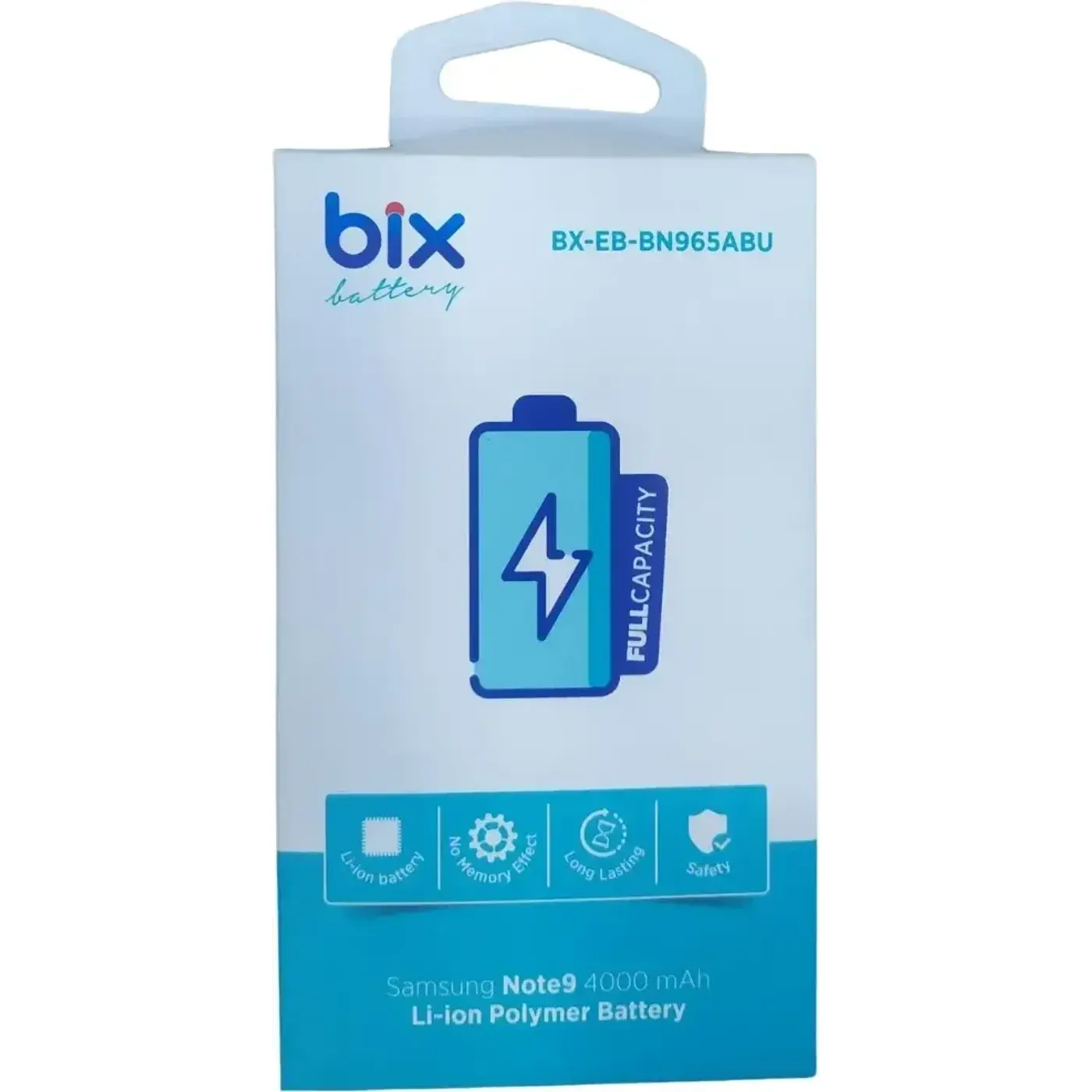 Bix Samsung Note 9 için 4000mAh Kapasiteli Batarya