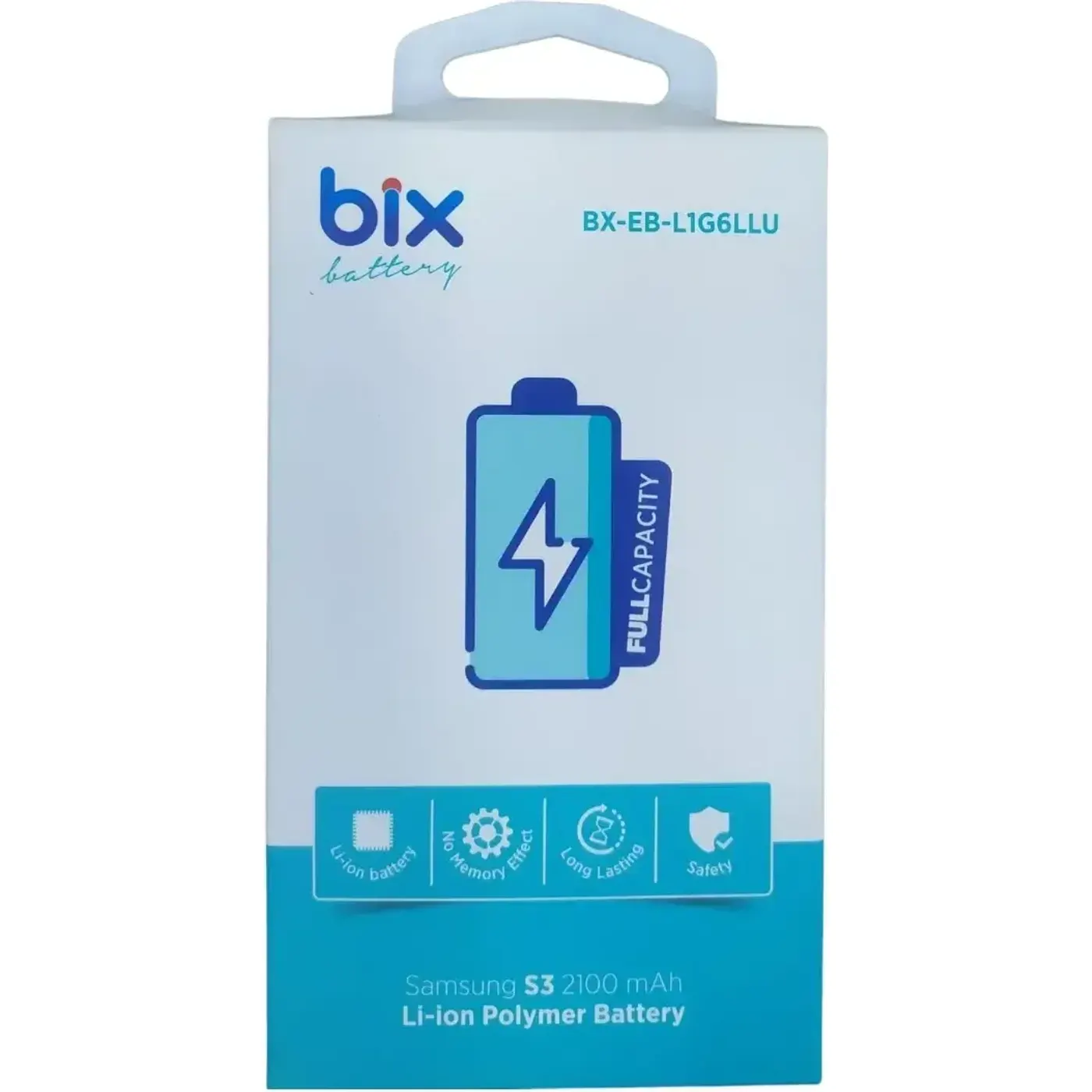 Bix Samsung Galaxy S3 için 2100mAh Kapasiteli Batarya