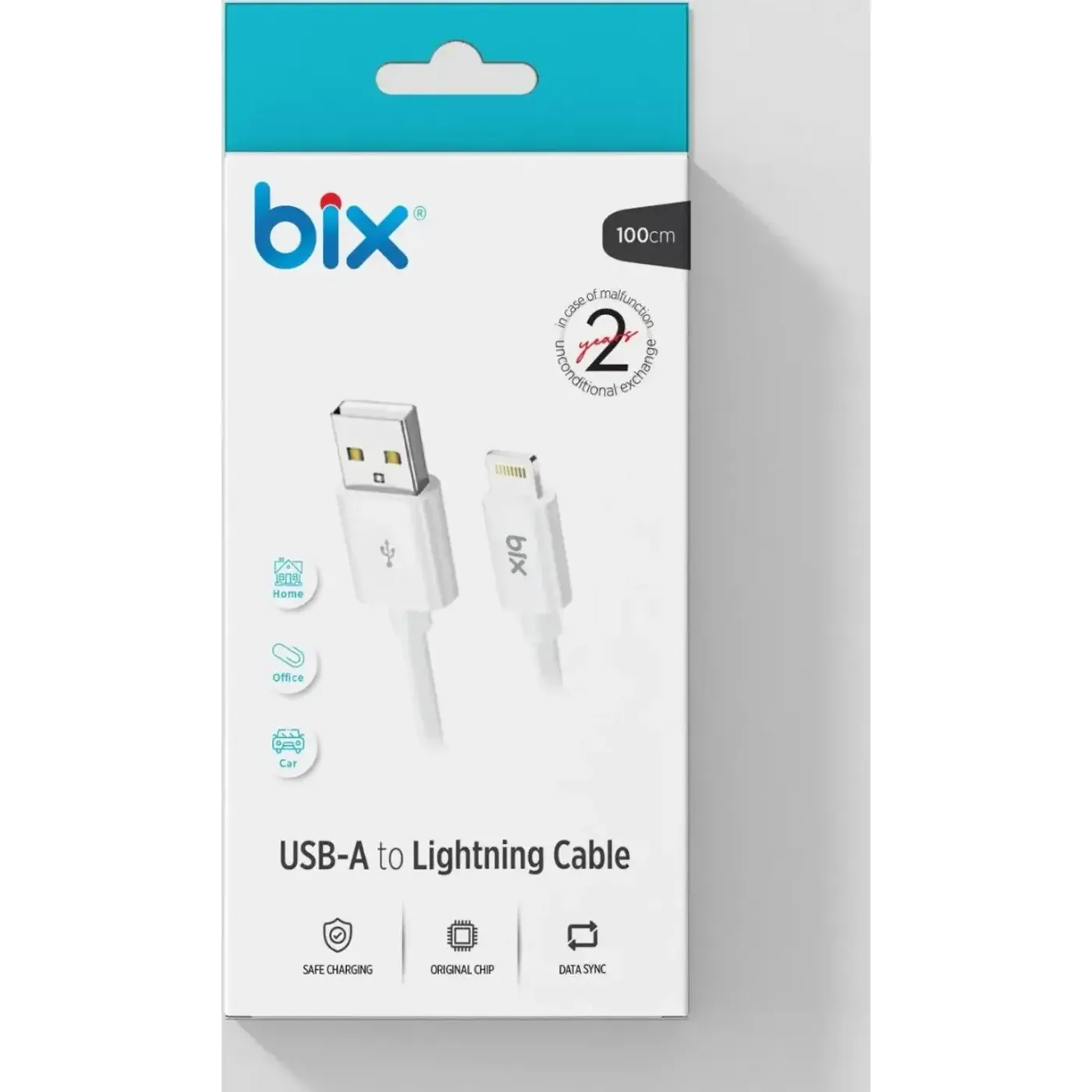 BX-IP02C iPhone için USB-A Lightning Data Ve Şarj — görsel 2