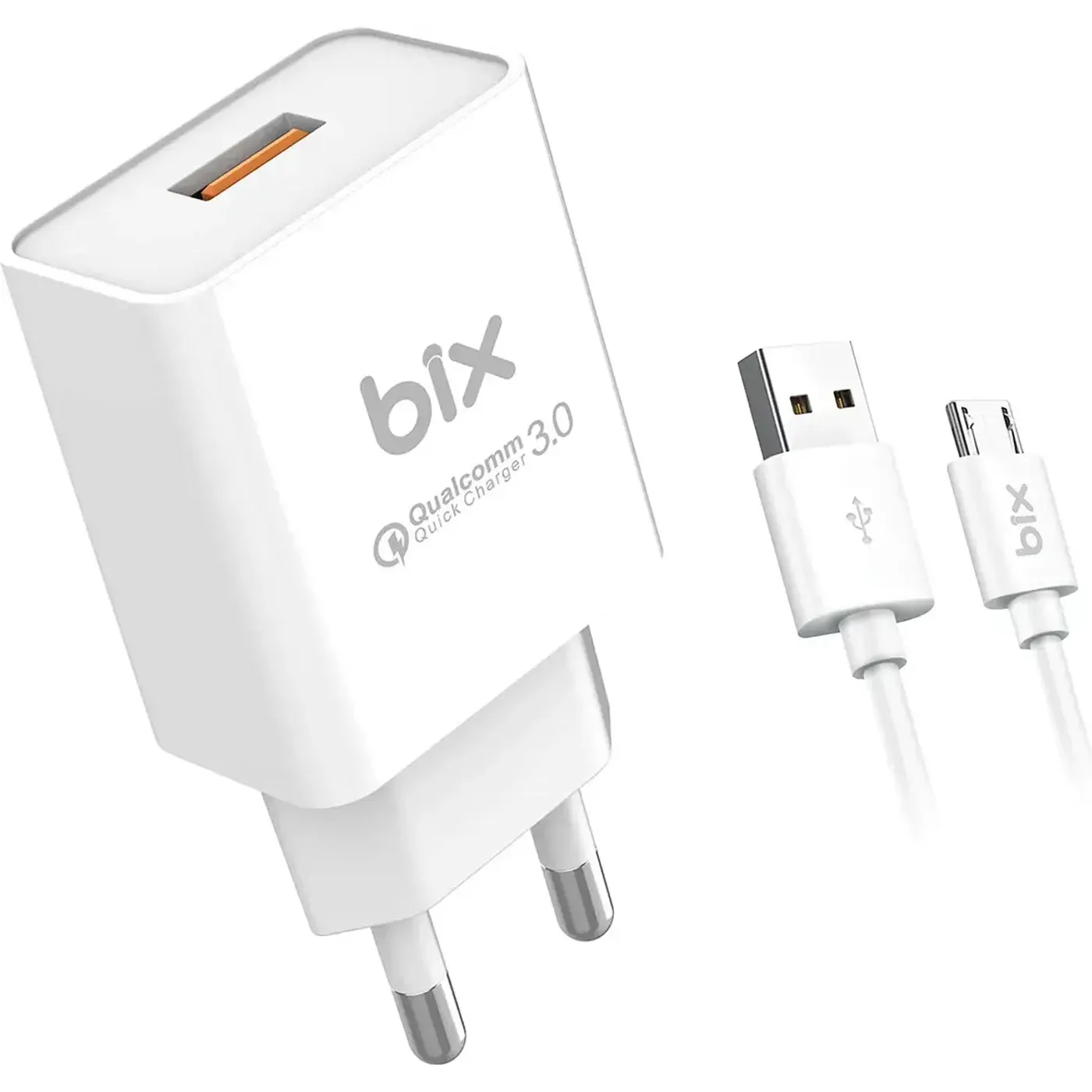 BX-M18QTA 18W Qualcomm 3.0 Hızlı Şarj Adaptörü ve Micro