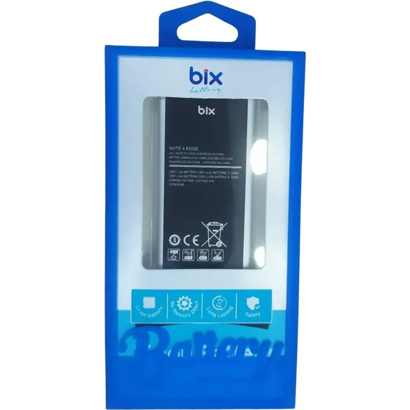 Bix Samsung Galaxy Note 4 Edge için 3220mAh Batarya