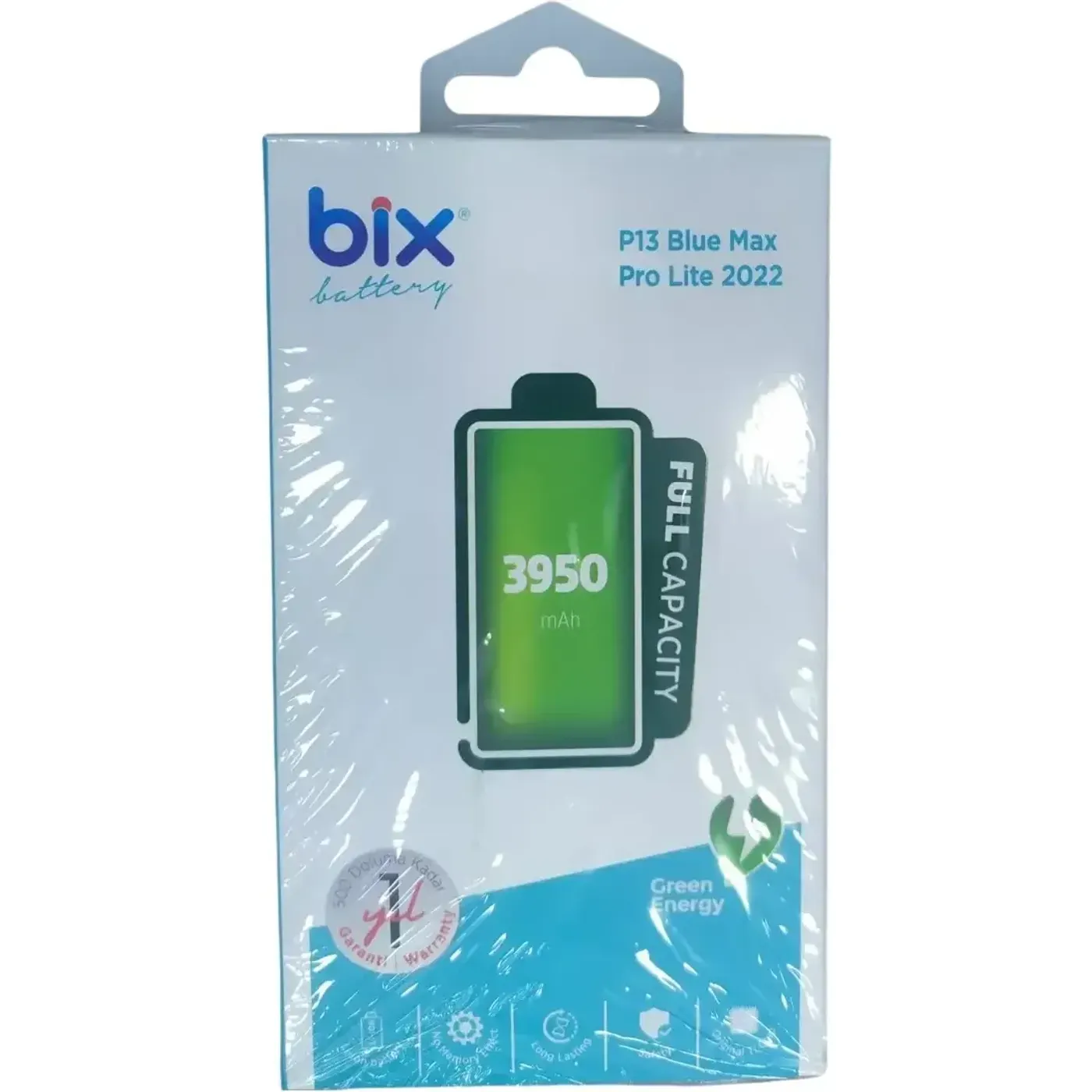 Bix Reeder P13 Blue Max Pro Lite 2022 için 3950mAh