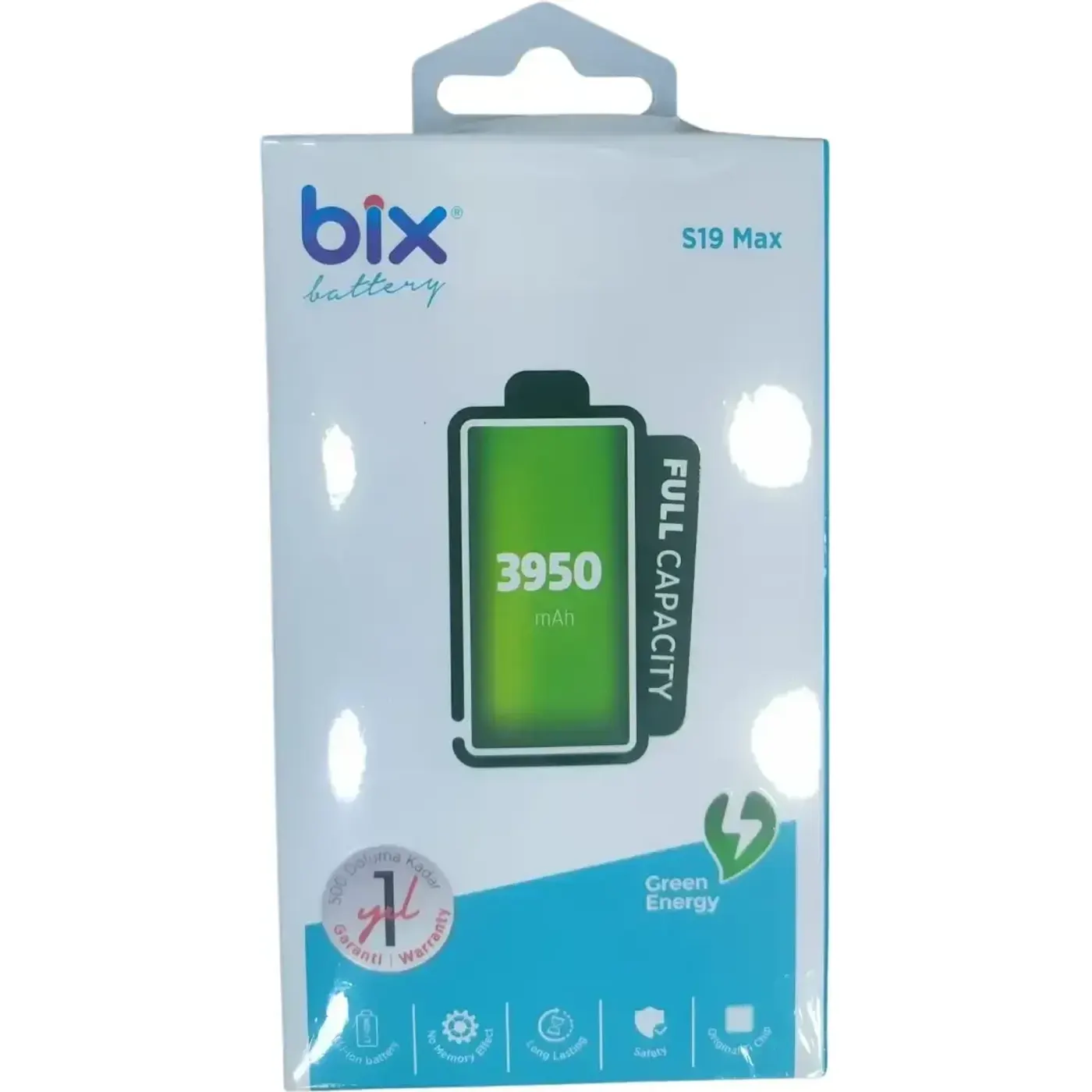 Bix Reeder S19 Max için 3950mAh Kapasiteli Batarya