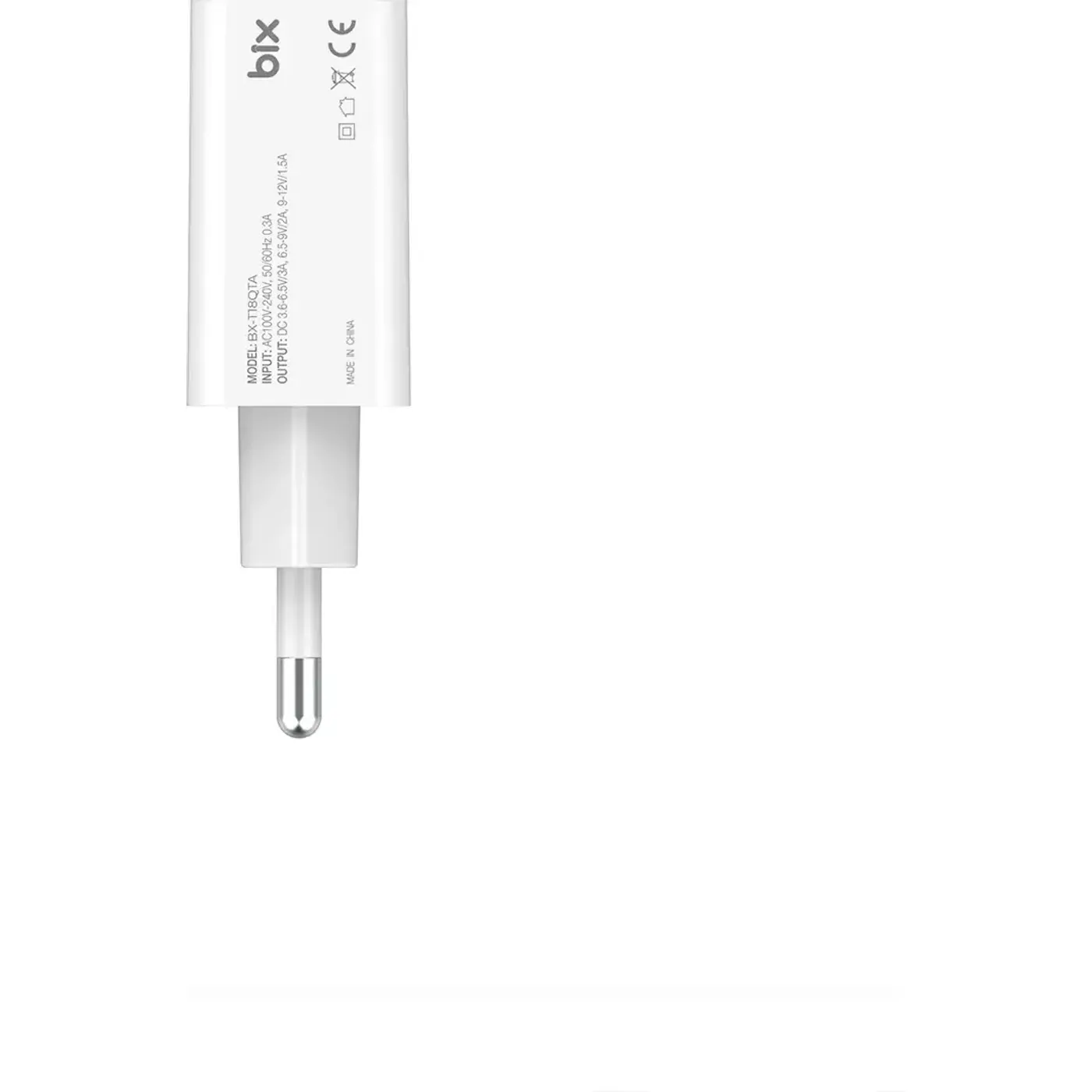 BX-T18QTA 18W Qualcomm Hızlı Şarj Aleti ve Type-C Şarj — görsel 3