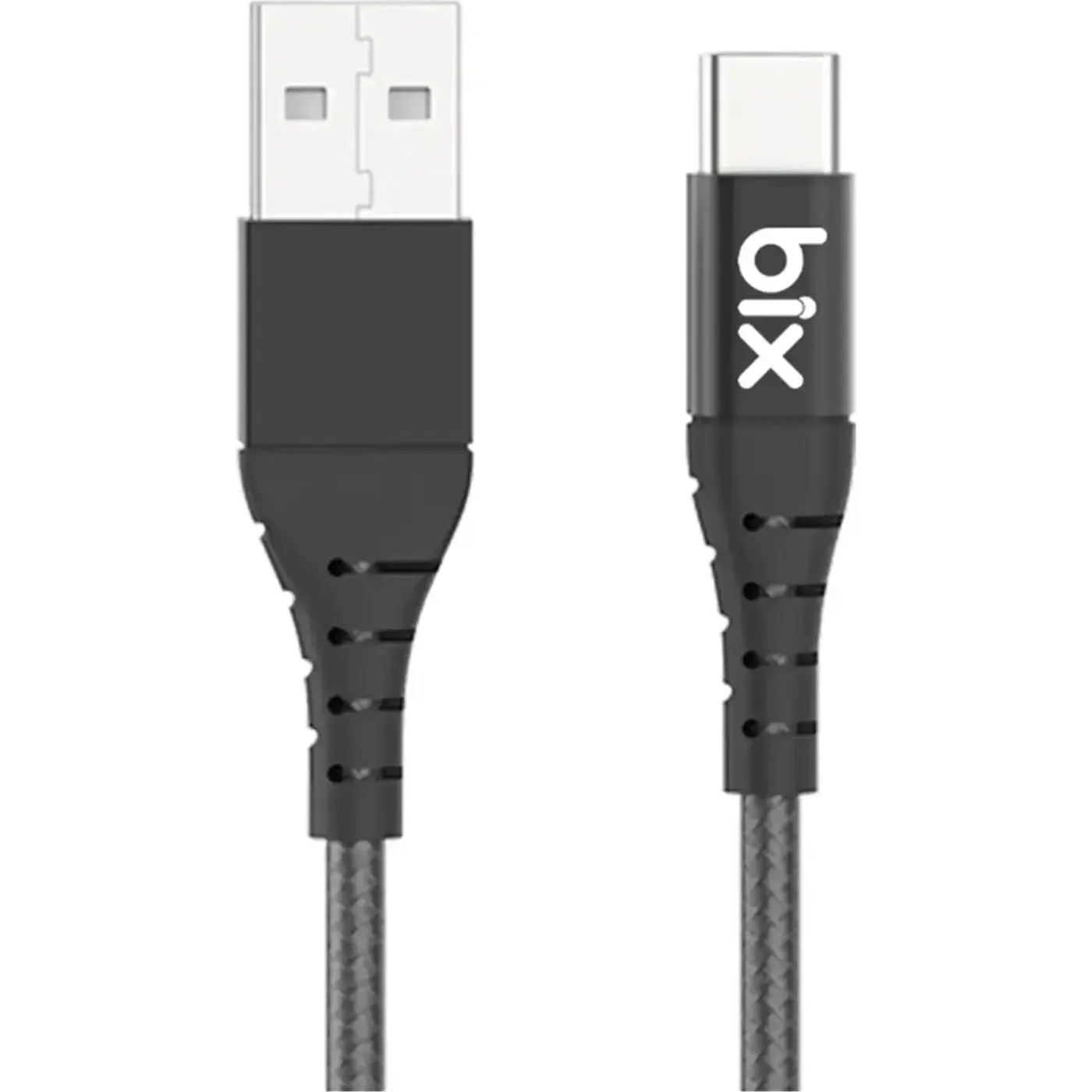 BX-UC01C USB Type-C Güçlendirilmiş Şarj Kablosu Siyah