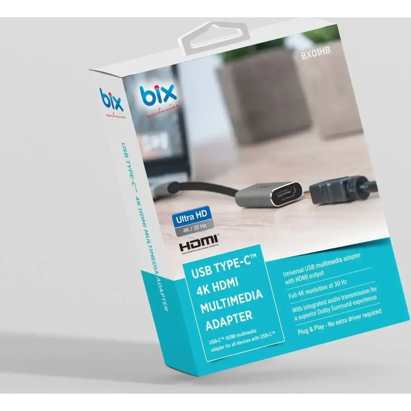 BX01HB Type-C to 4K HDMI Dönüştürücü Adaptör — görsel 4