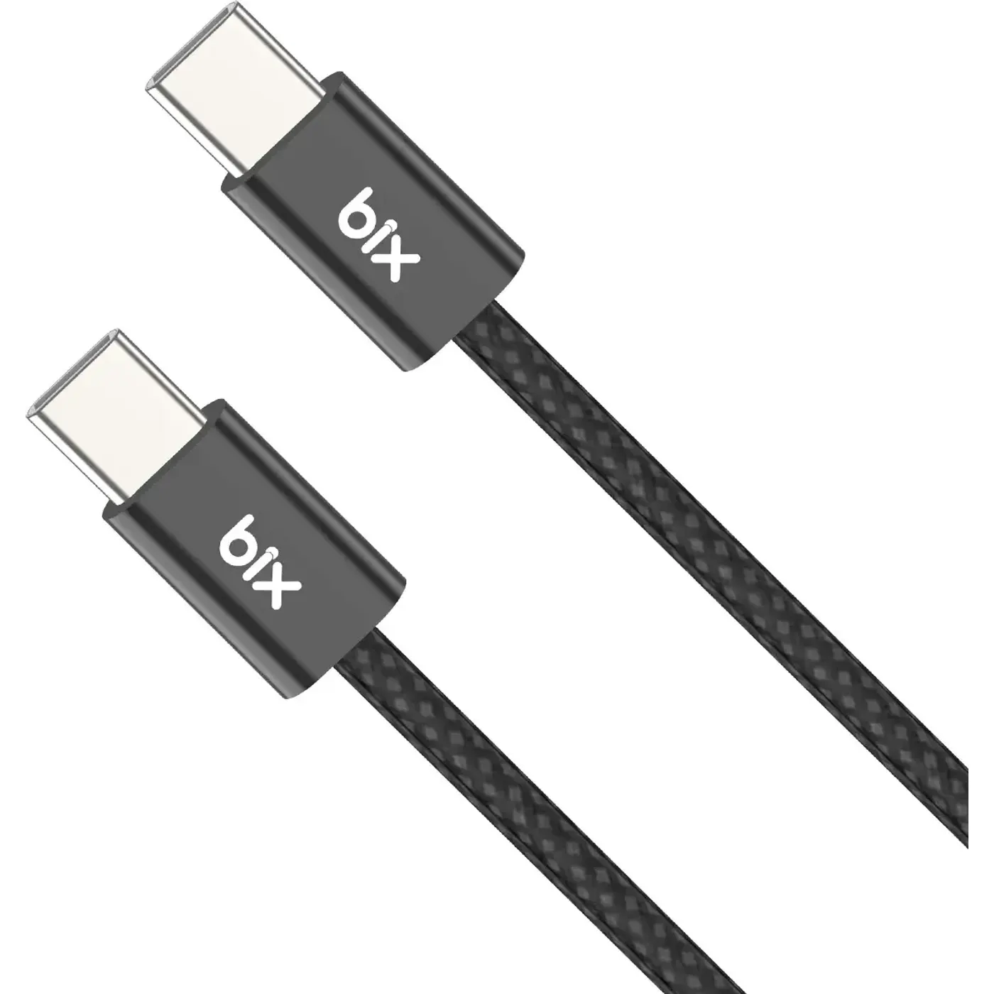 BX04CC Type-C to Type-C 60W Örgülü Şarj ve Data Kablosu — görsel 2