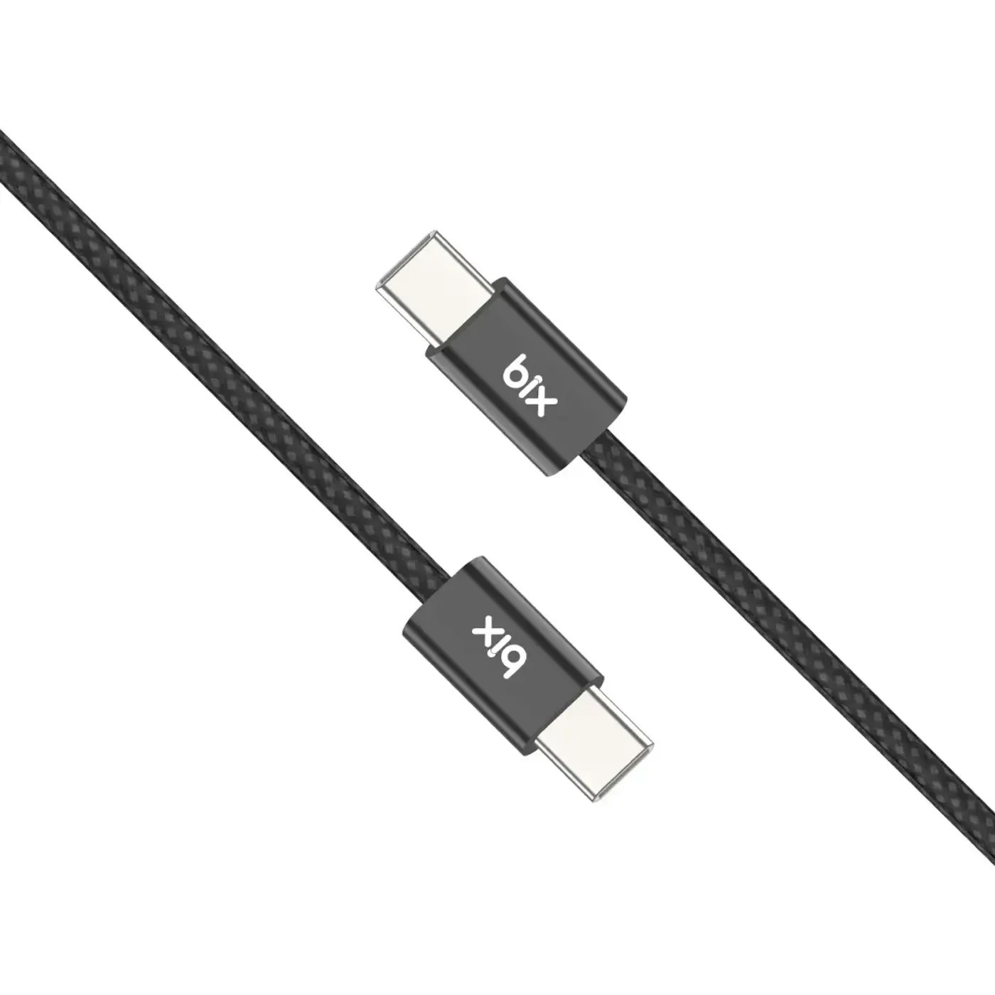 BX04CC Type-C to Type-C 60W Örgülü Şarj ve Data Kablosu — görsel 3