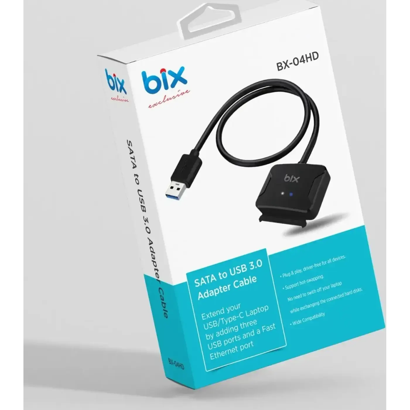 BX04HD USB 3.0 SATA 2.5″ inch 3.5″ inch SSD Hard Disk — görsel 4