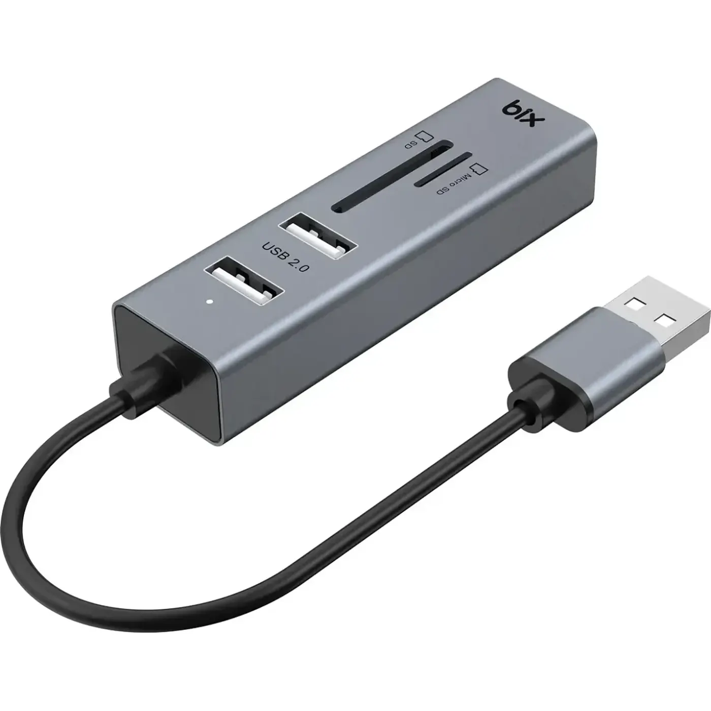 BX05HB 3x USB 2.0 Portlu ve Micro SD / SD Kart Girişli — görsel 3