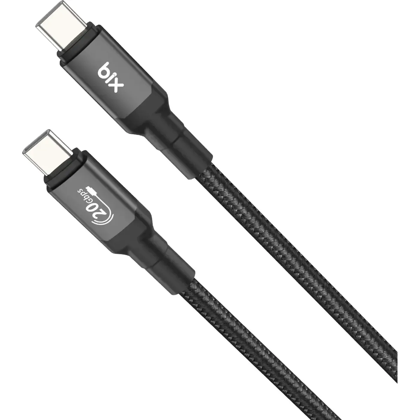 BX07CC 100W Hi-Speed 20Gbps 4K 60Hz Örgülü Metalik — görsel 2