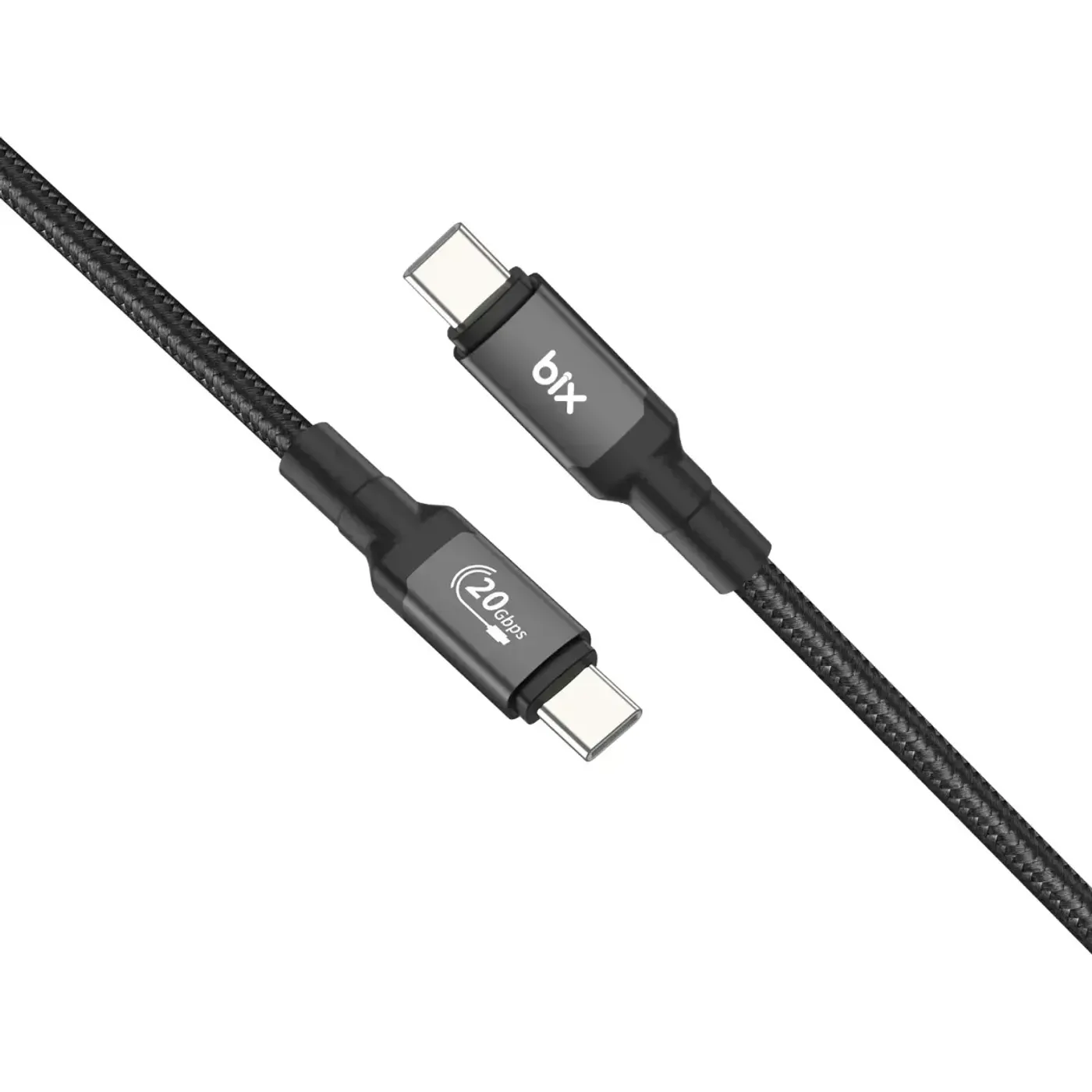 BX07CC 100W Hi-Speed 20Gbps 4K 60Hz Örgülü Metalik