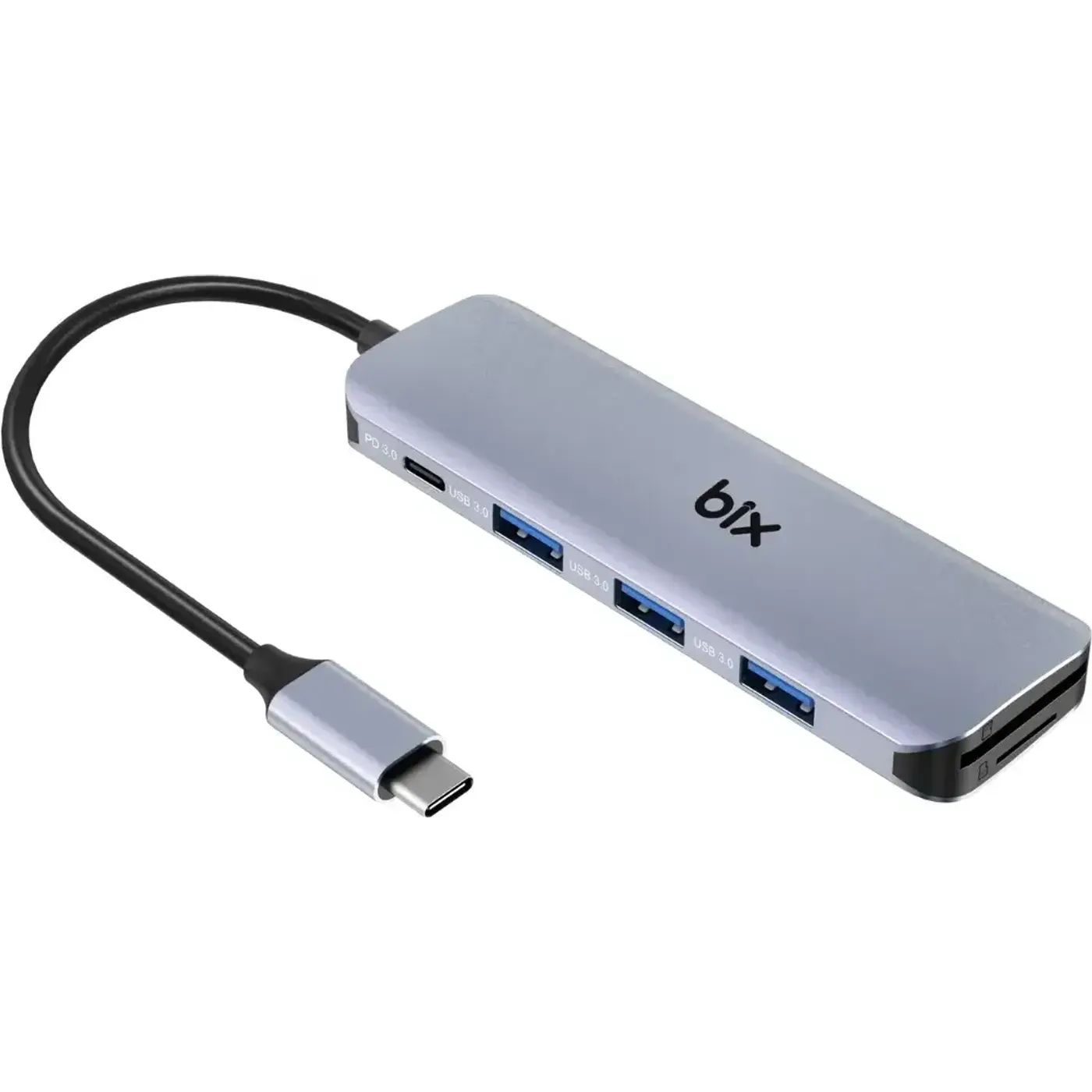 BX08HB Type-C to USB 3.0 PD Micro SD / SD Kart Okuyucu — görsel 3