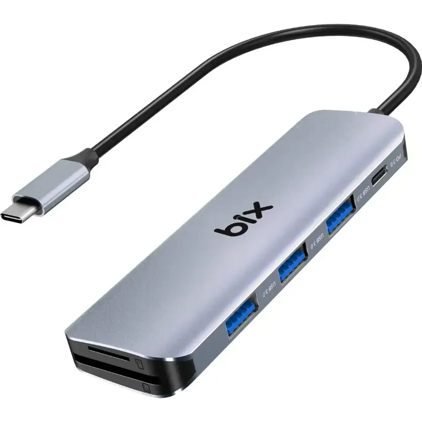 BX08HB Type-C to USB 3.0 PD Micro SD / SD Kart Okuyucu