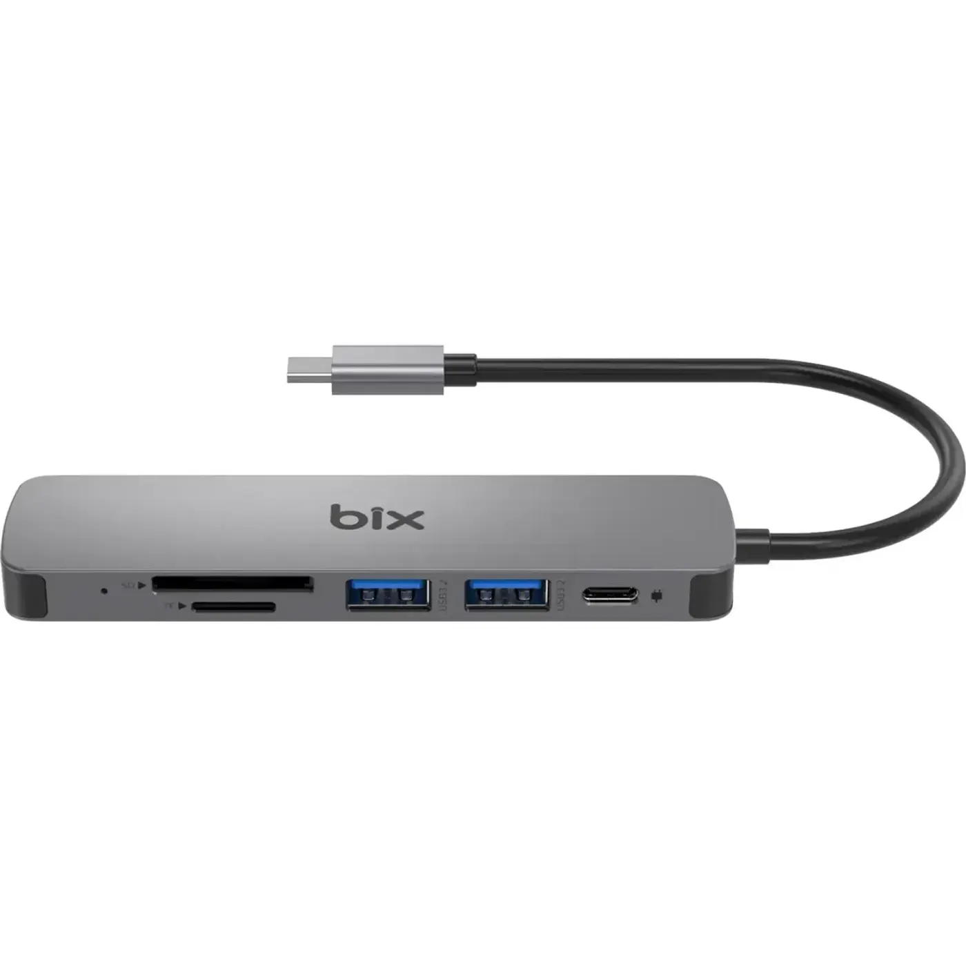 BX09HB Type-C to 2*USB 3.2 4K/30Hz HDMI SD TF Kart — görsel 3