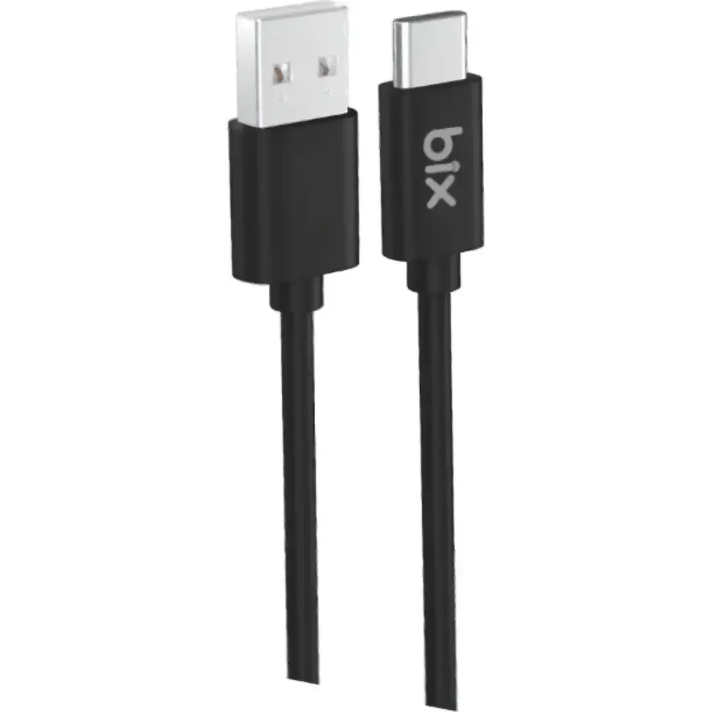 BX100CB 3A Type-C Şarj ve Data Kablosu 1 Metre Siyah
