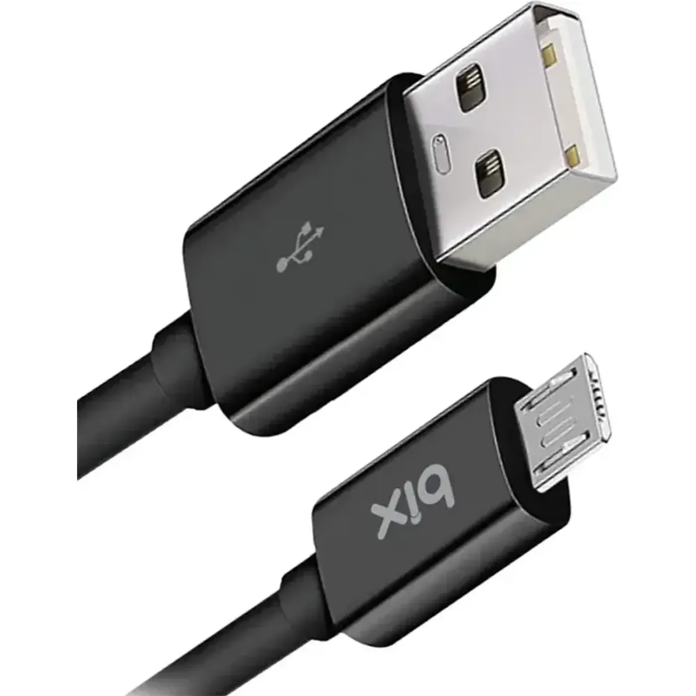 BX100MB 3A Micro USB Data ve Şarj Kablosu Siyah — görsel 2