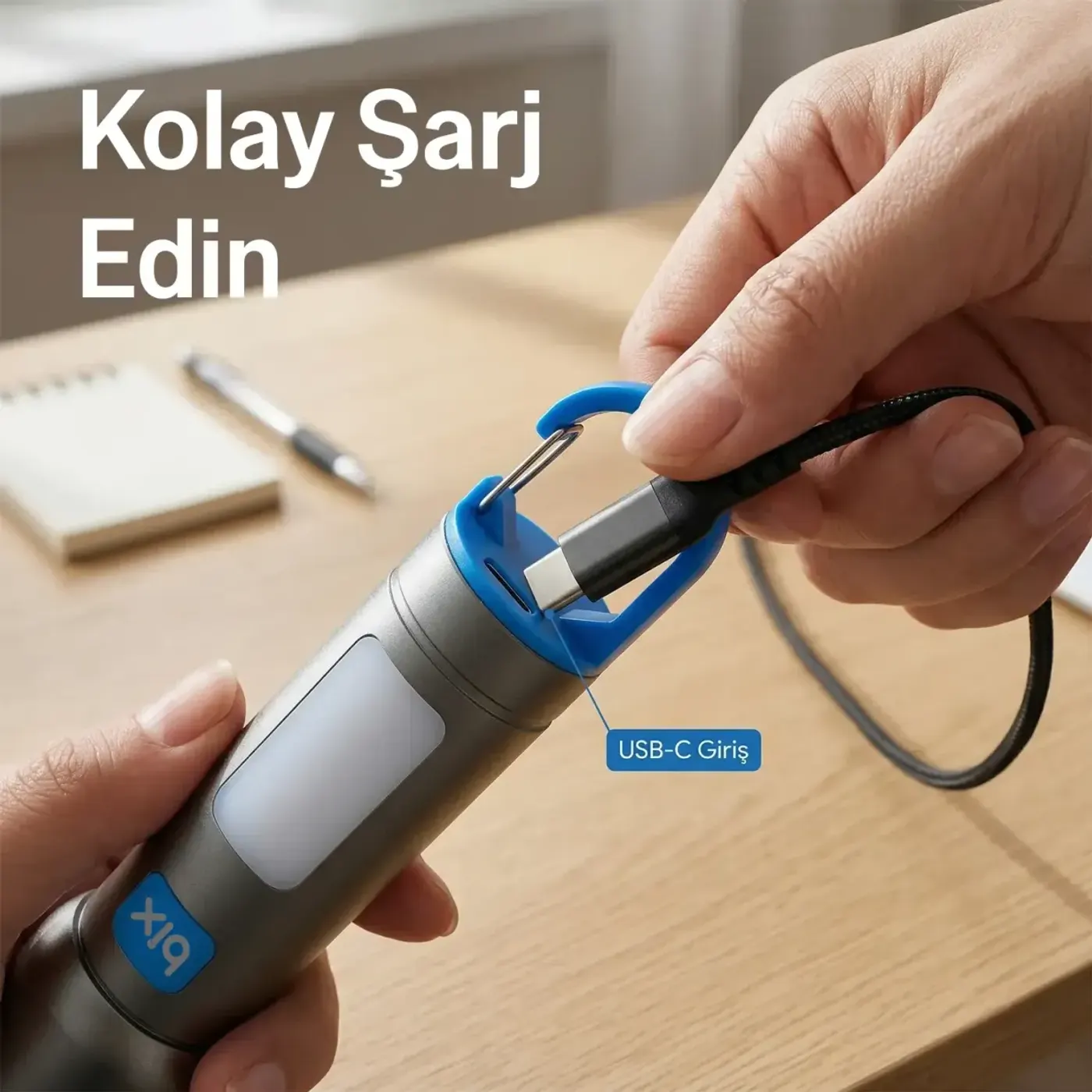 BX1010FL Max 500 Lümen ve 500 Metreye Kadar Feneri — görsel 4