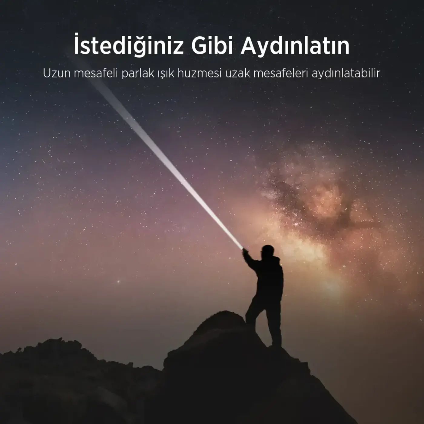 Flashlight BX2132FL 24W LED, Max. 1000 Lümen Feneri — görsel 6