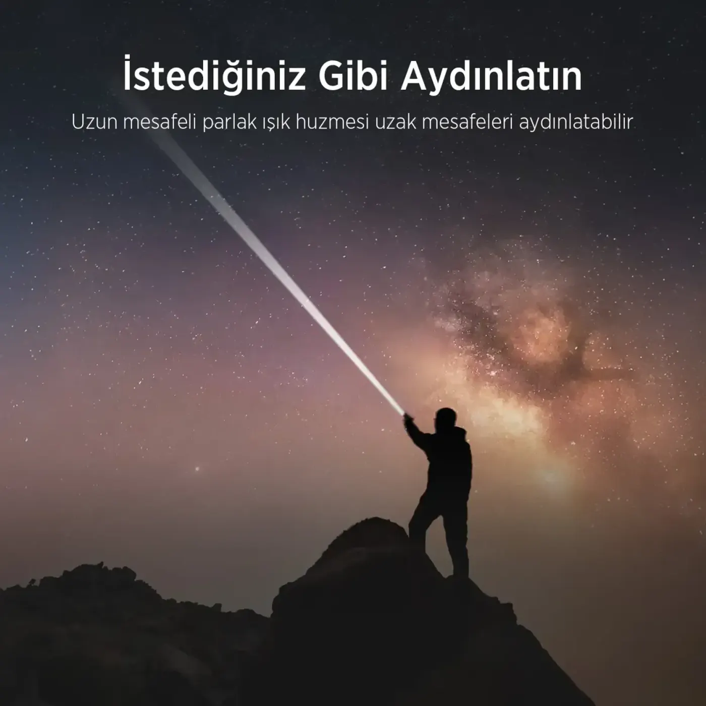 Flashlight BX2141FL 10W LED, Max. 650 Lümen Feneri — görsel 4