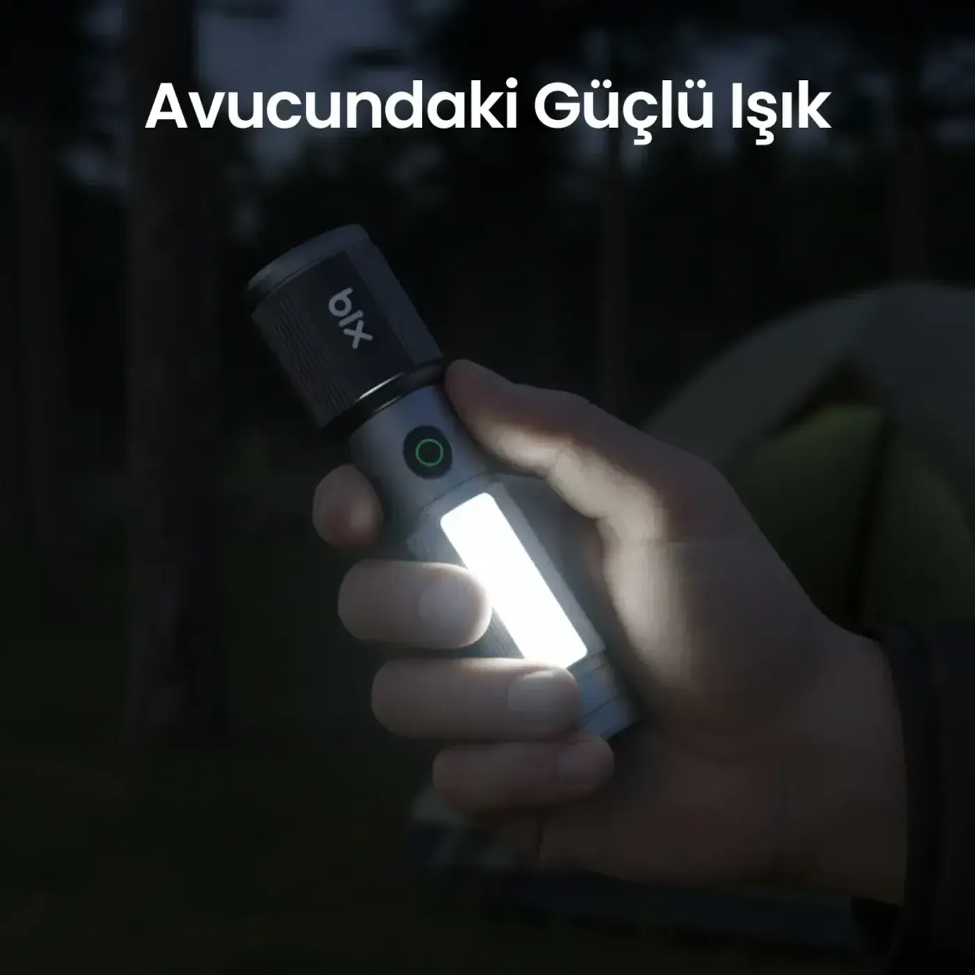 Flashlight BX2153FL 7W LED, Max. 330 Lümen Feneri — görsel 3