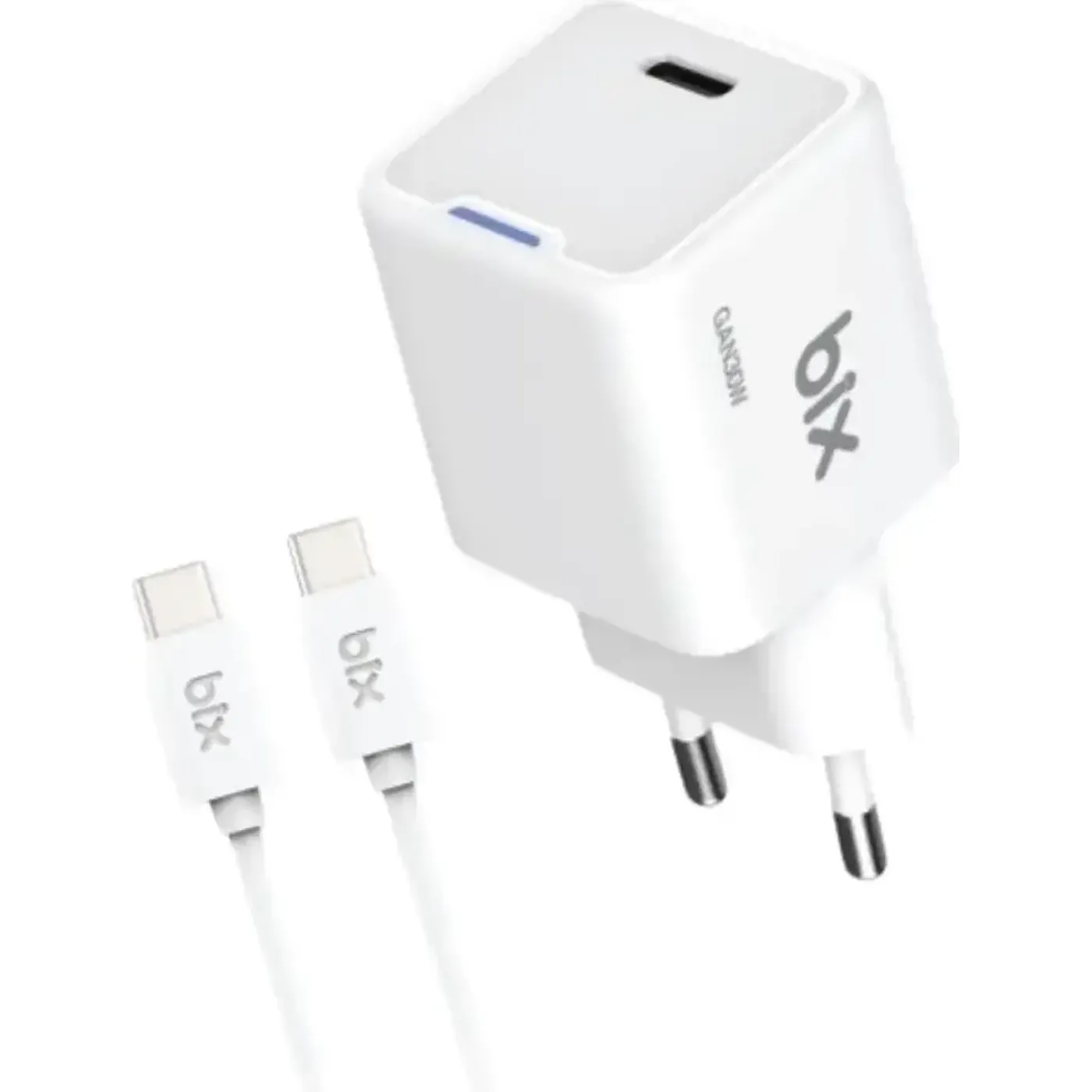 BX30C GaN 30W Type-C PD Akım Korumalı ve LED Göstergeli