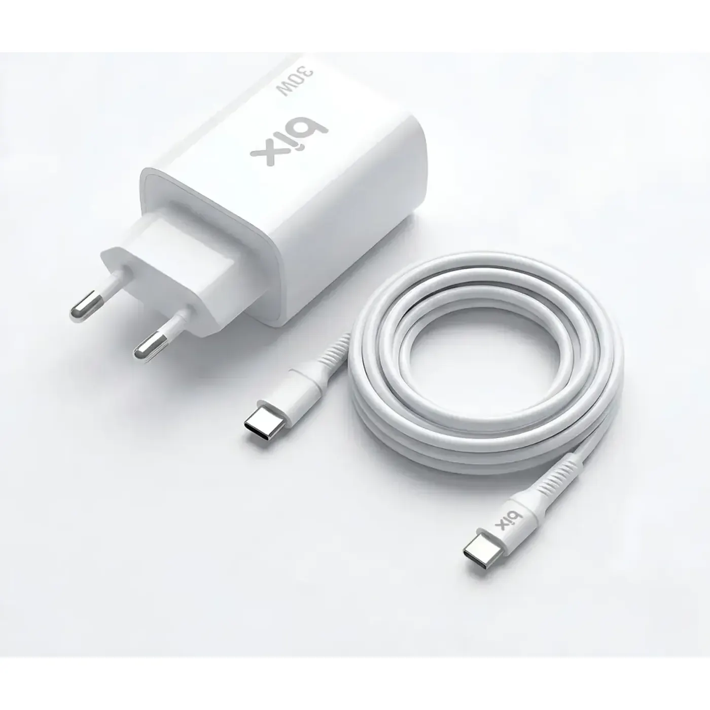 BX31C 30W Type-C PD 3.0 Hızlı Şarj Adaptörü + 1 Metre — görsel 4