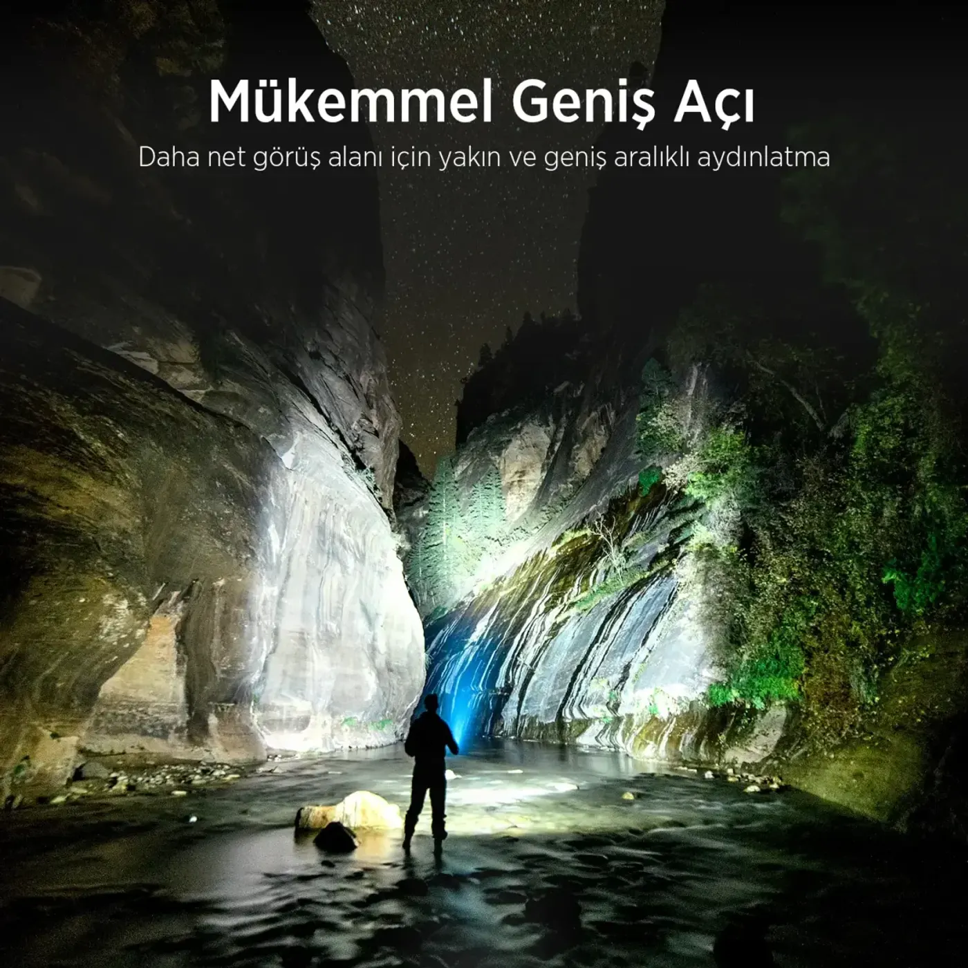 Flashlight BX5141FL 30W LED, Max. 1800 Lümen Feneri — görsel 2