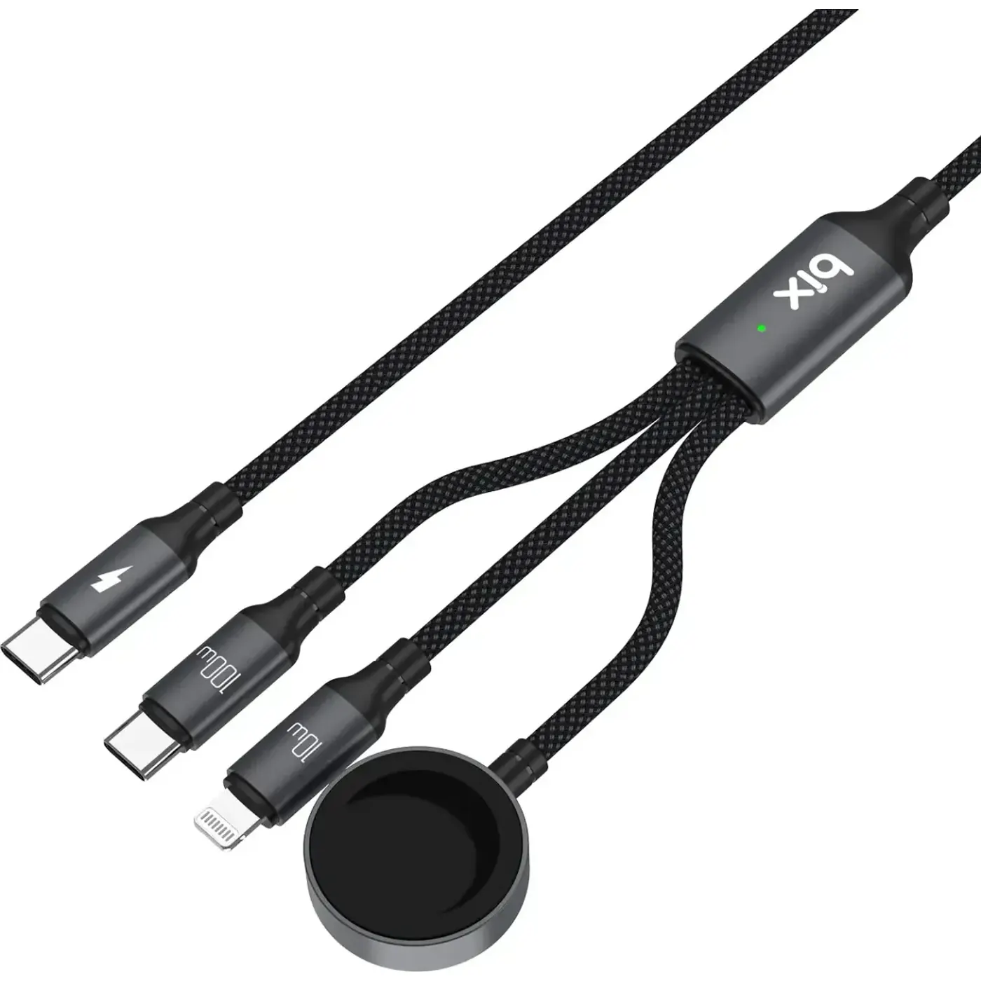 BXA3W1 100W Type-C, Lightning ve Apple Watch için 3’ü 1 — görsel 6