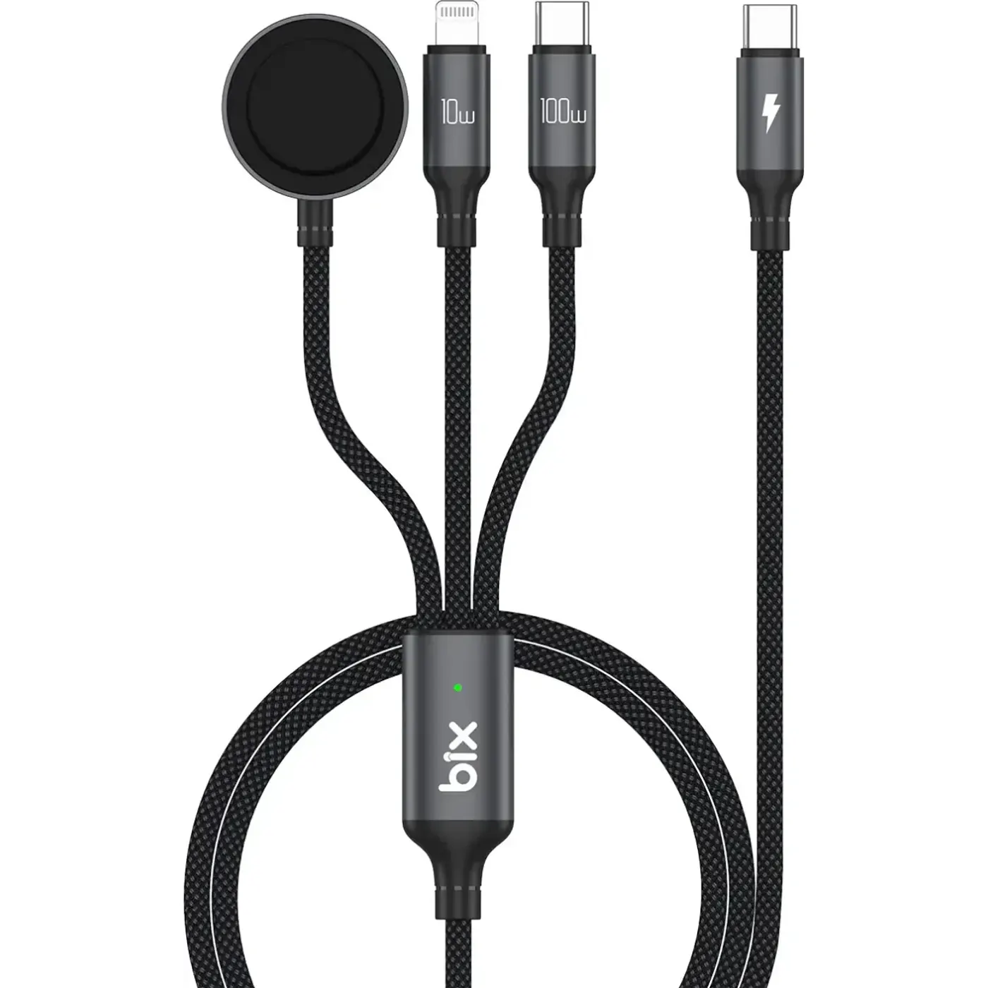 BXA3W1 100W Type-C, Lightning ve Apple Watch için 3’ü 1