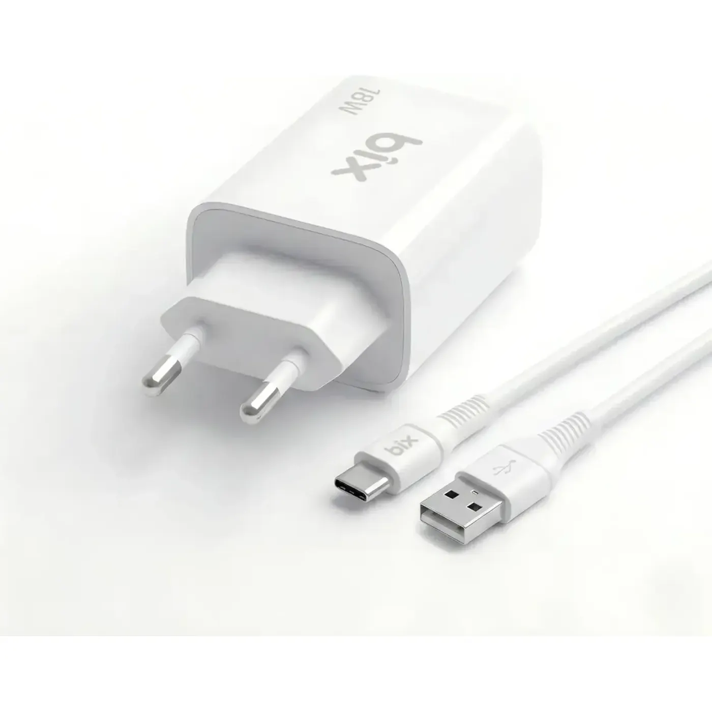 BXAC18C 18W QC 3.0 Hızlı Şarj Cihazı ve 1 Metre USB-A — görsel 2