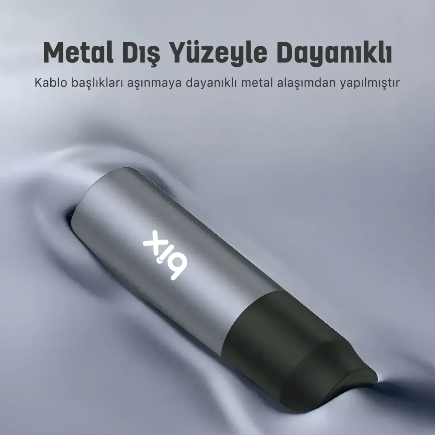 BXAU3C Hi-Fi 3.5mm Erkek to Erkek Örgülü Aux Ses — görsel 5
