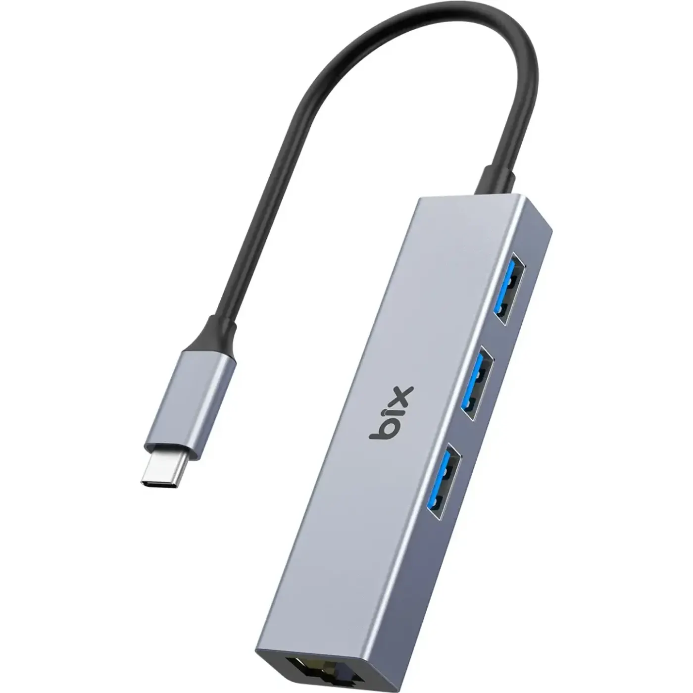 BXC06HB Type-C to USB 3.2 Gigabit Ethernet 3 Portlu — görsel 2