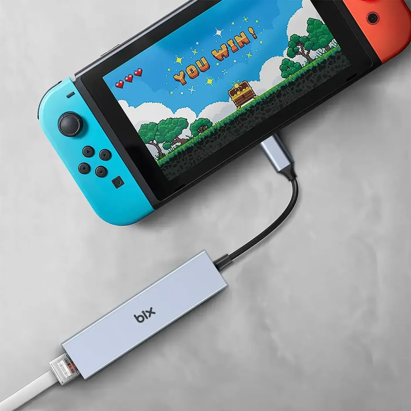 BXC06HB Type-C to USB 3.2 Gigabit Ethernet 3 Portlu — görsel 6