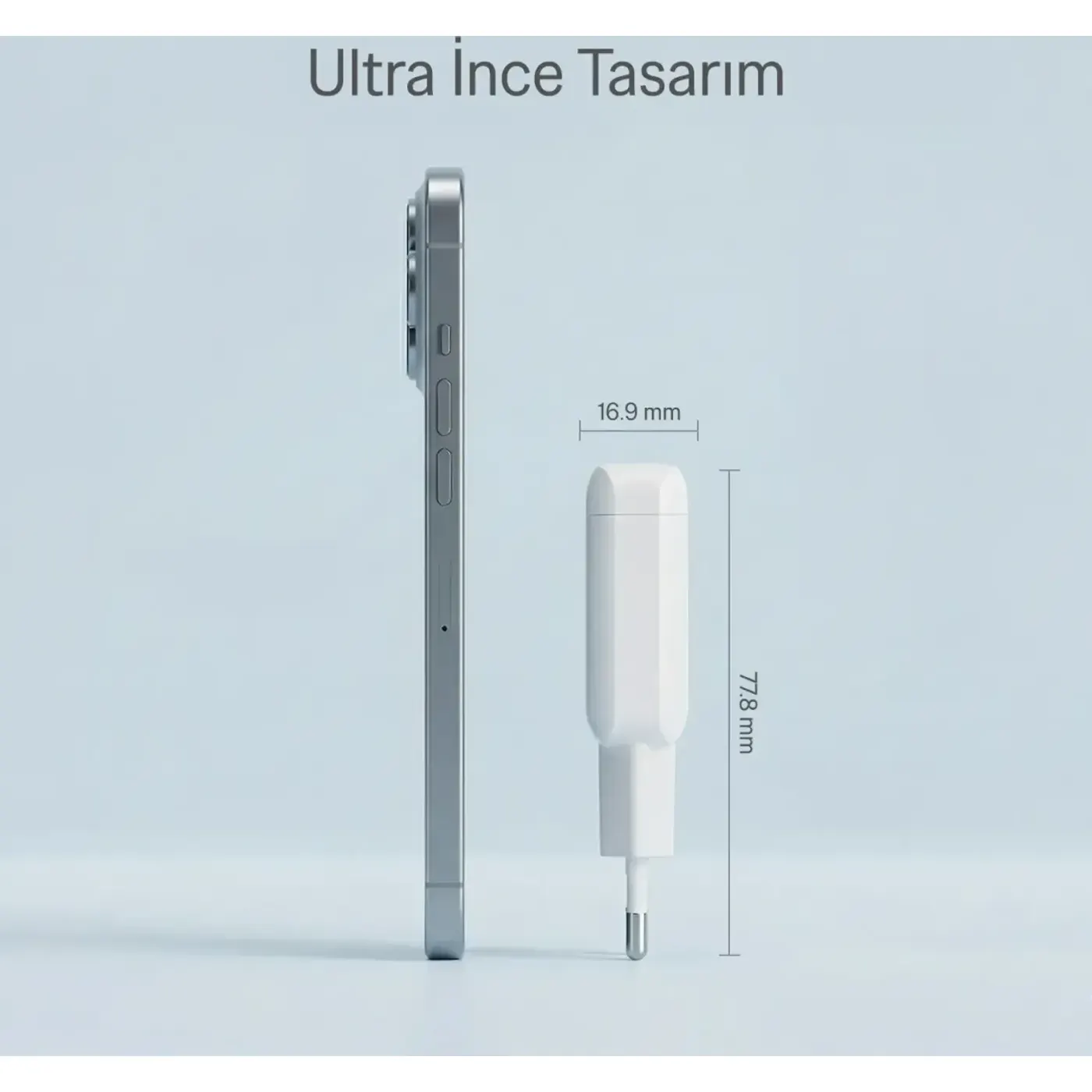 BXC30 GaN Teknolojili Type-C PD 30W Hızlı Şarj Adaptörü — görsel 5