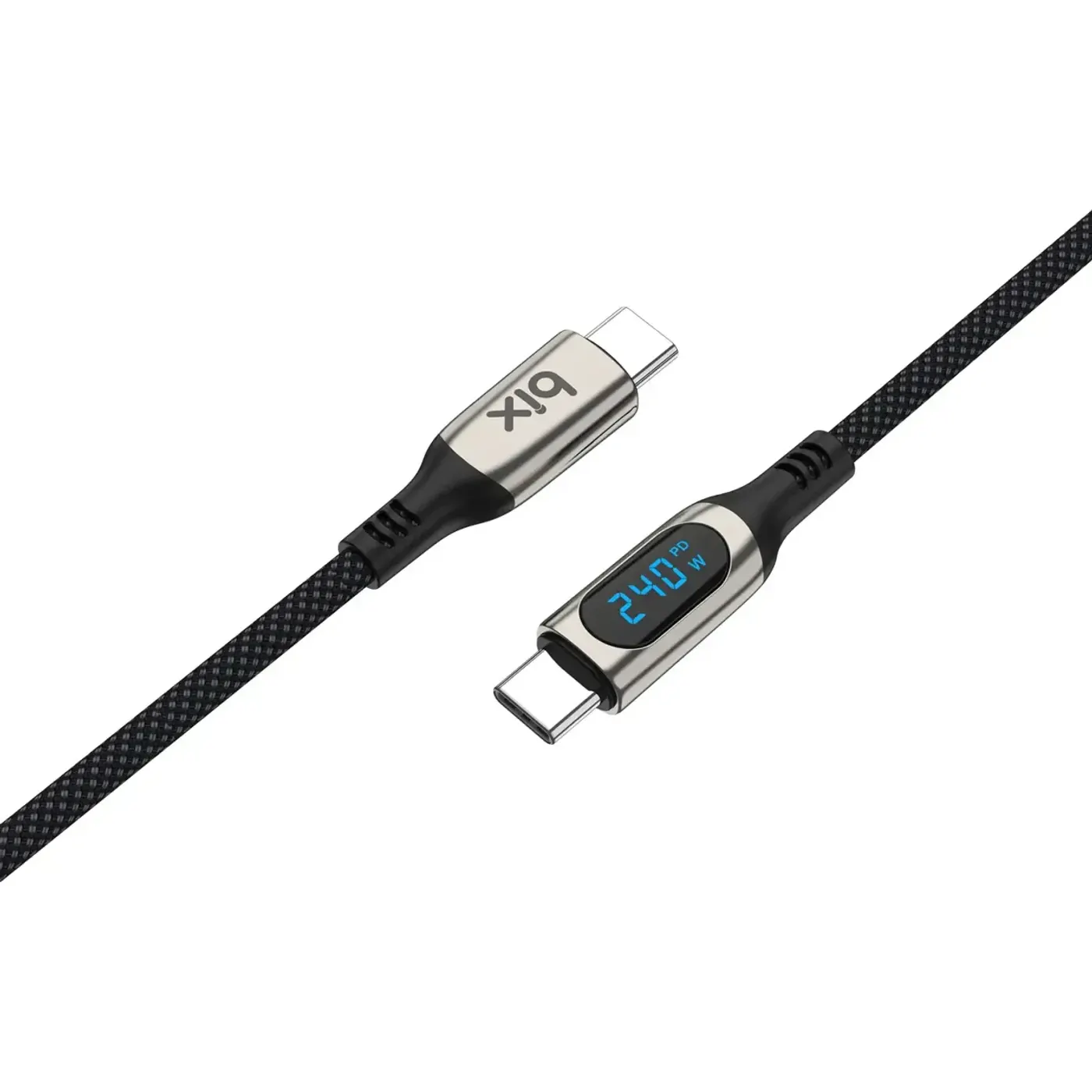 BXCC243 Type-C to Type-C 240W 480Mbps E-Marker Kablosu — görsel 2