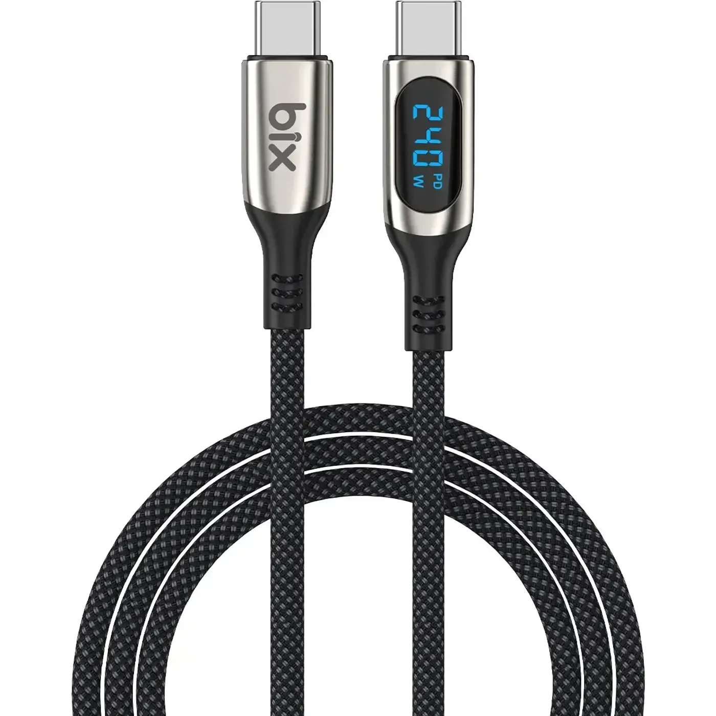 BXCC243 Type-C to Type-C 240W 480Mbps E-Marker Kablosu