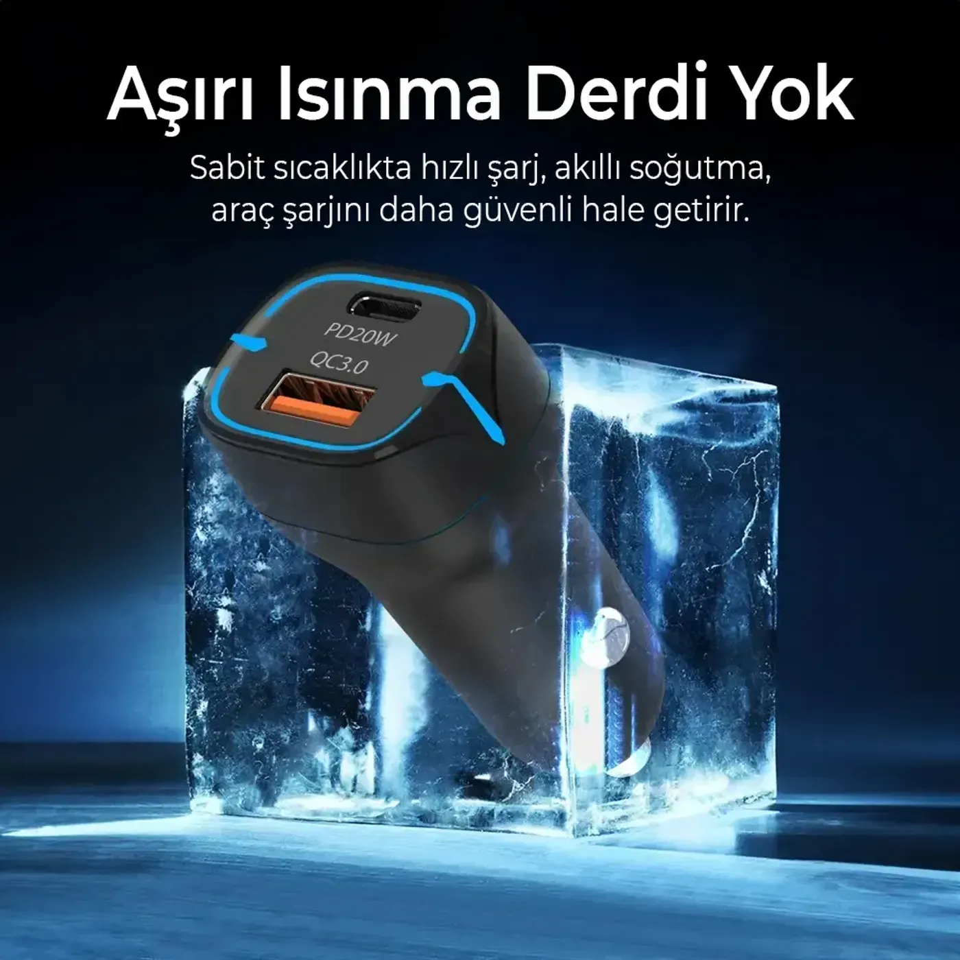 BXCCP36WT 38W Type-C PD 20W ve USB-A QC 3.0 18W Çift — görsel 4
