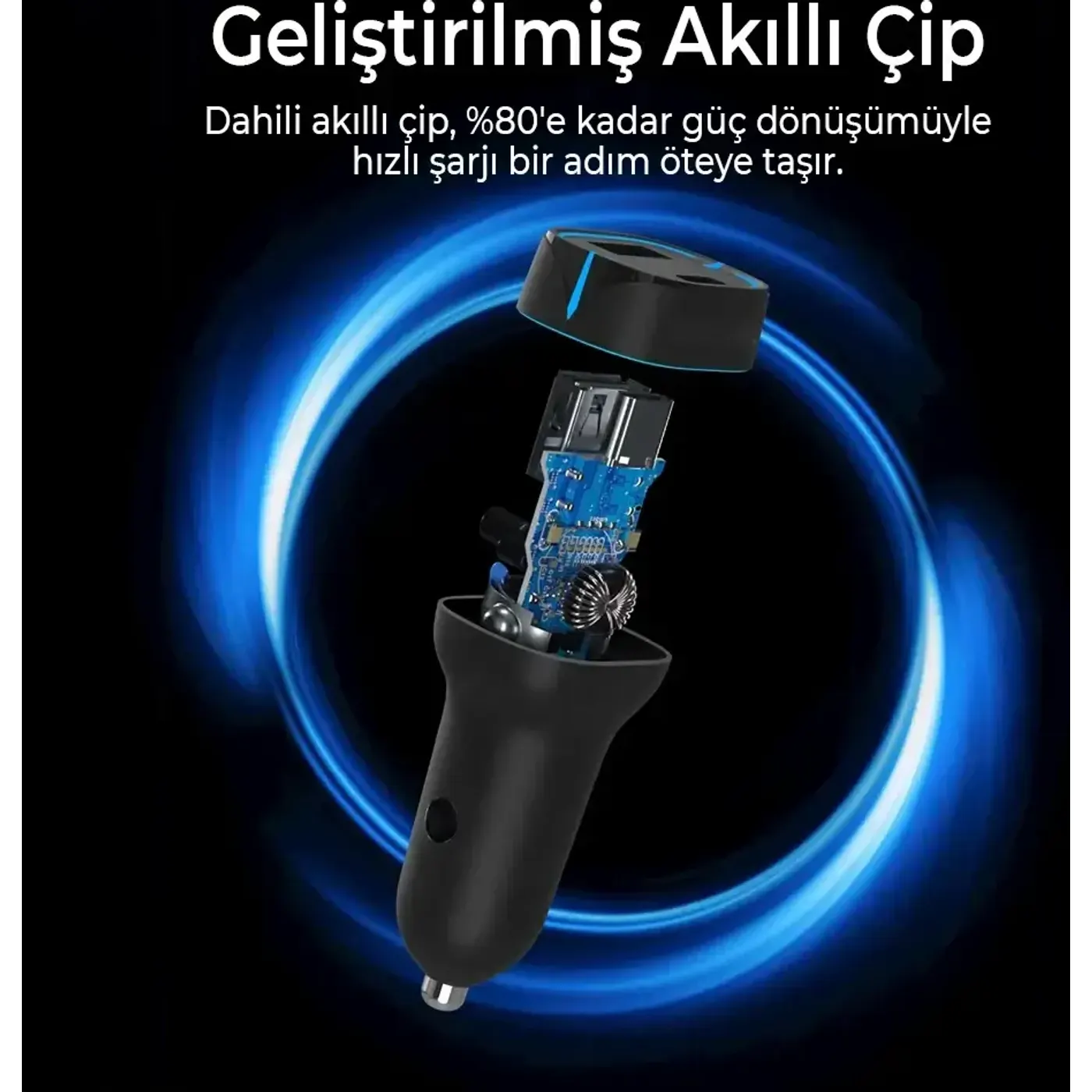 BXCCP36WT 38W Type-C PD 20W ve USB-A QC 3.0 18W Çift — görsel 5