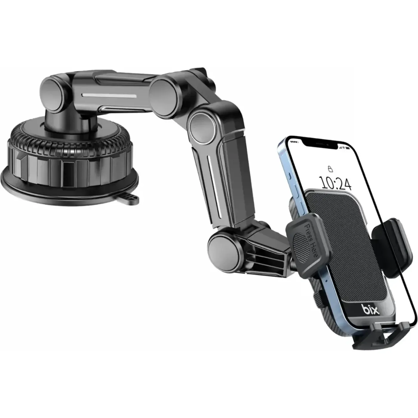 BXCH15 Uzayabilen ve Ayarlanabilir Cam Telefon Tutucu