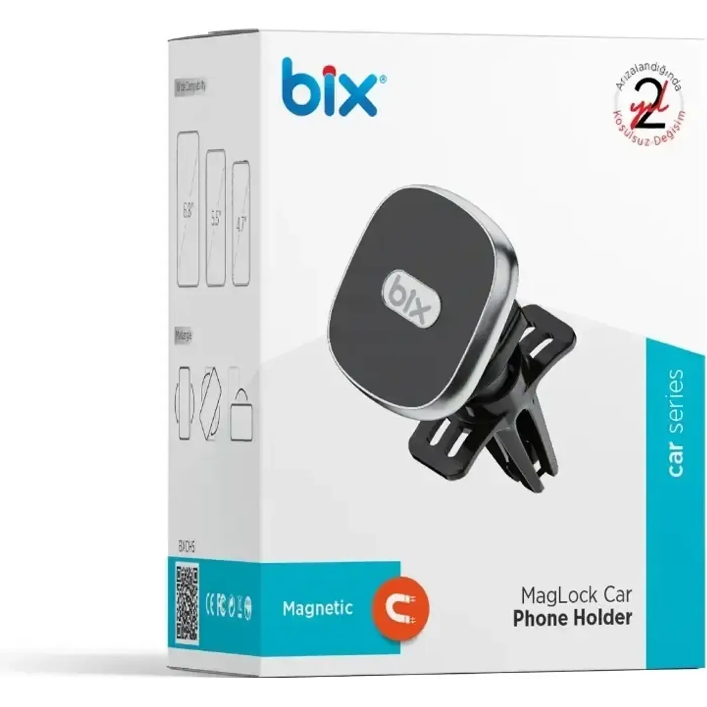 BXCH5 Çok Açılı Ayarlanabilir Manyetik Araç içi Telefon — görsel 6