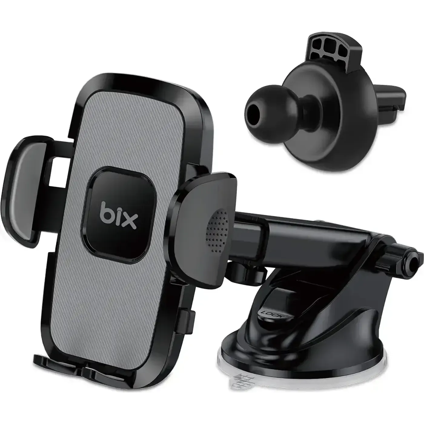 BXCH7 Uzayabilen ve Ayarlanabilir Cam Telefon Tutucu