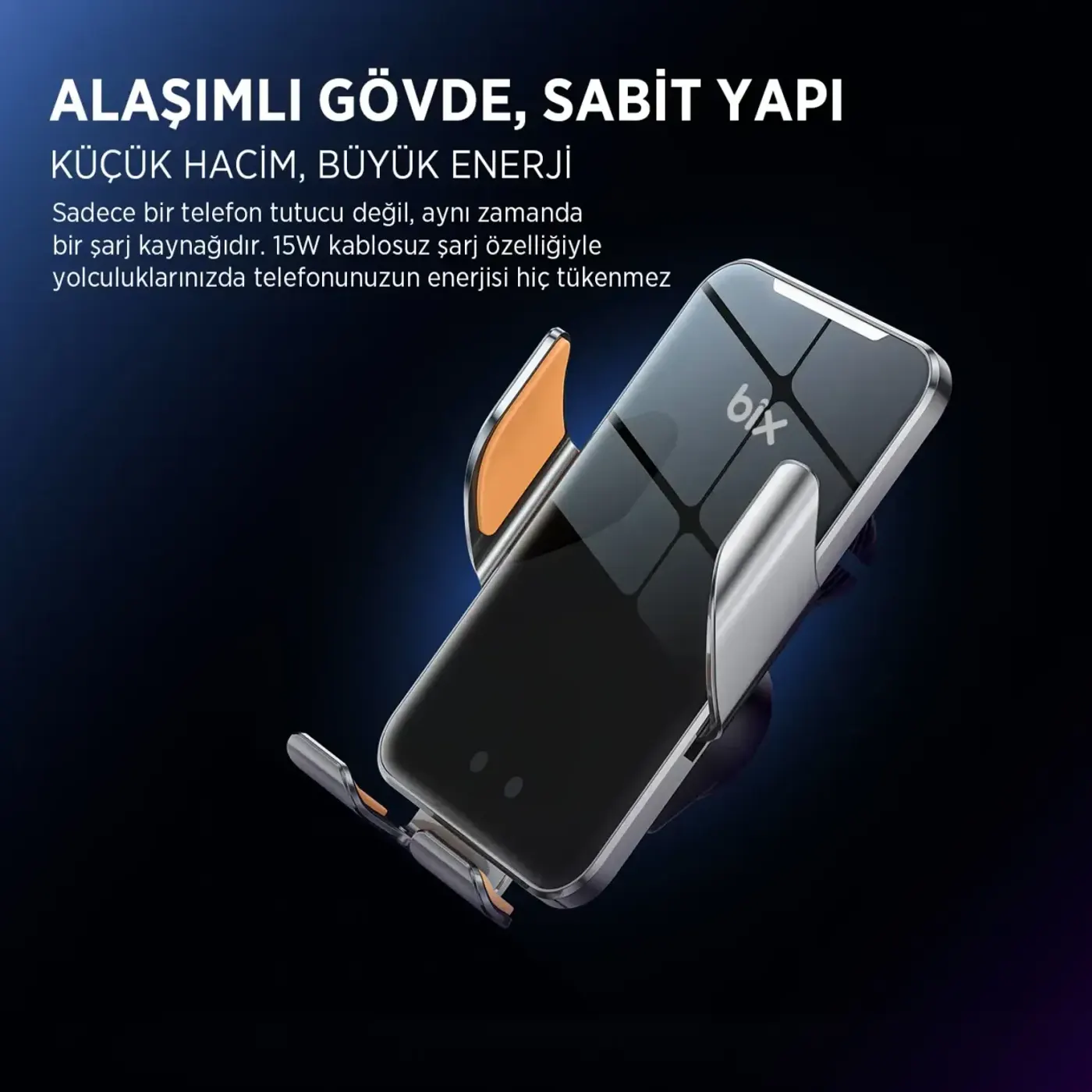 BXCH9 MagSafe 15W Kablosuz Hızlı Şarj Destekli İnce — görsel 5