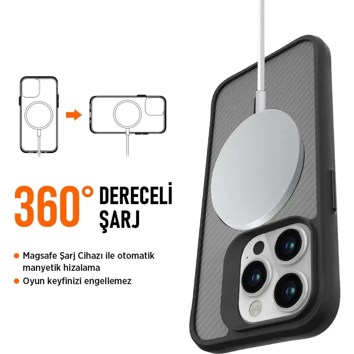 Bix Carbon Fiber Force Telefon Kılıfı — görsel 3