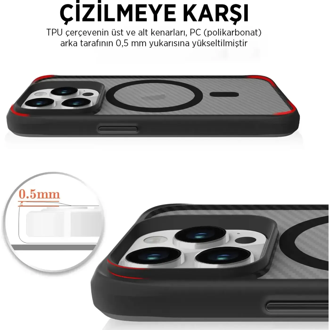 Bix Carbon Fiber Force Telefon Kılıfı — görsel 5