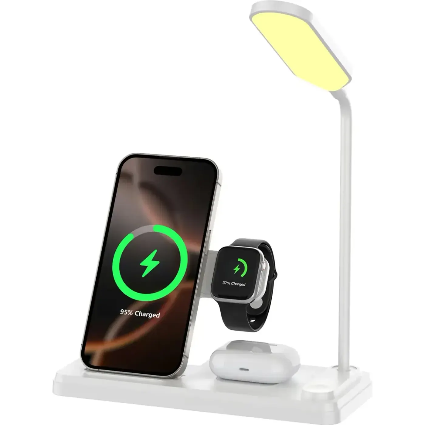BXMW8 3’ü 1 Arada Akıllı Telefon, Akıllı Saat Şarj